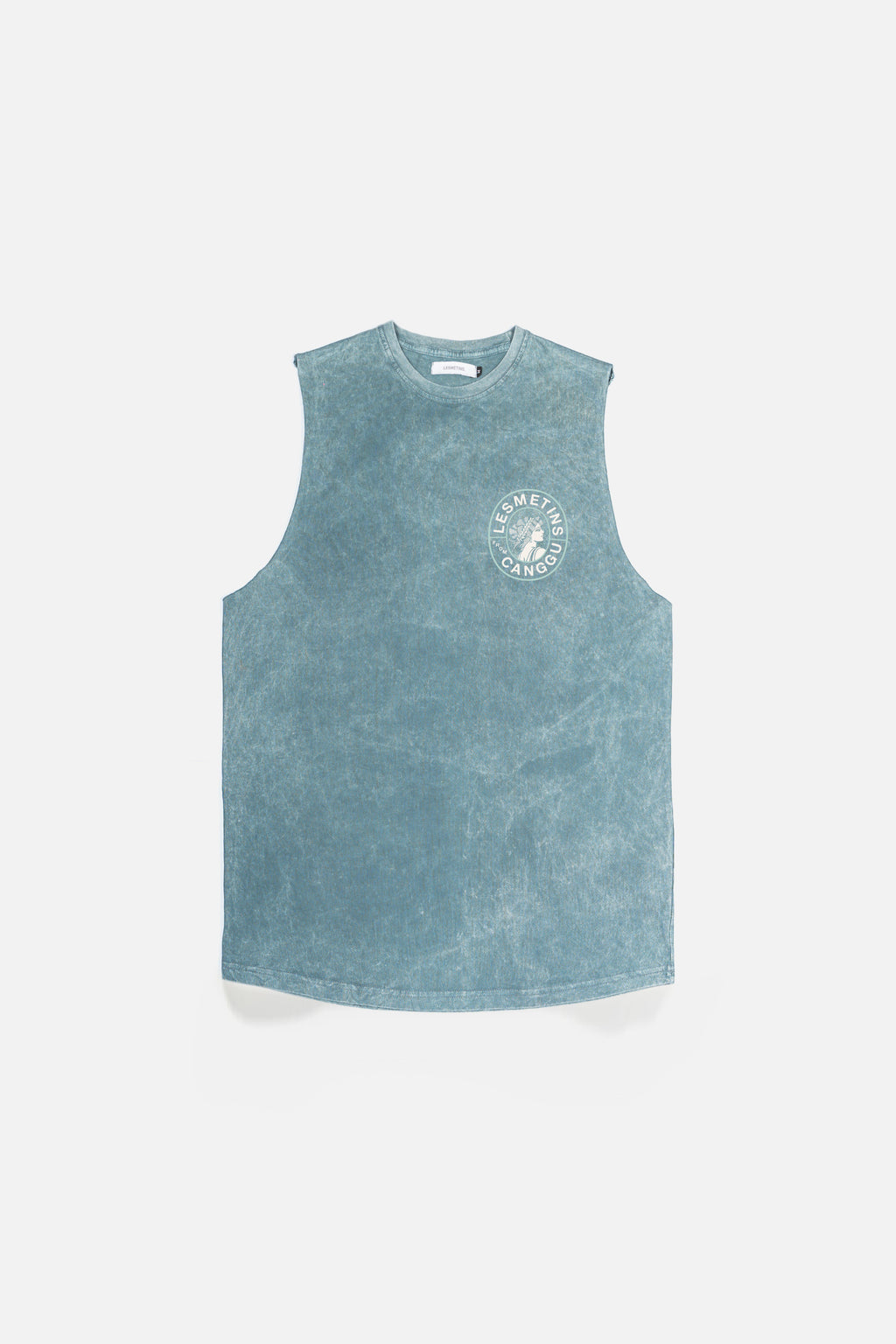 MABEL Green Bottle Wash Regular-Fit Muscle Tee