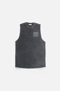 AMERTHA Charcoal Wash Regular-Fit Muscle Tee
