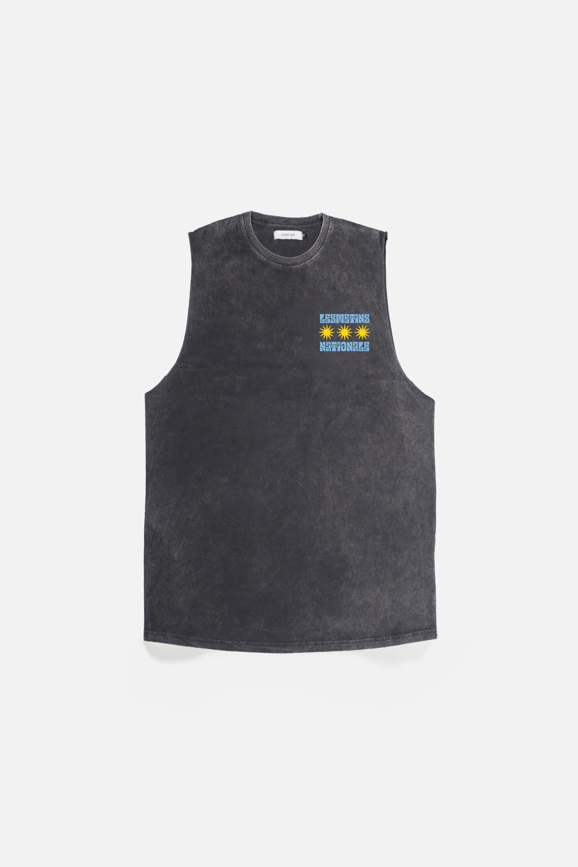 BENGAL Charcoal Regular-Fit Muscle Tee