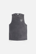 BOHO Charcoal Wash Regular-Fit Muscle Tee