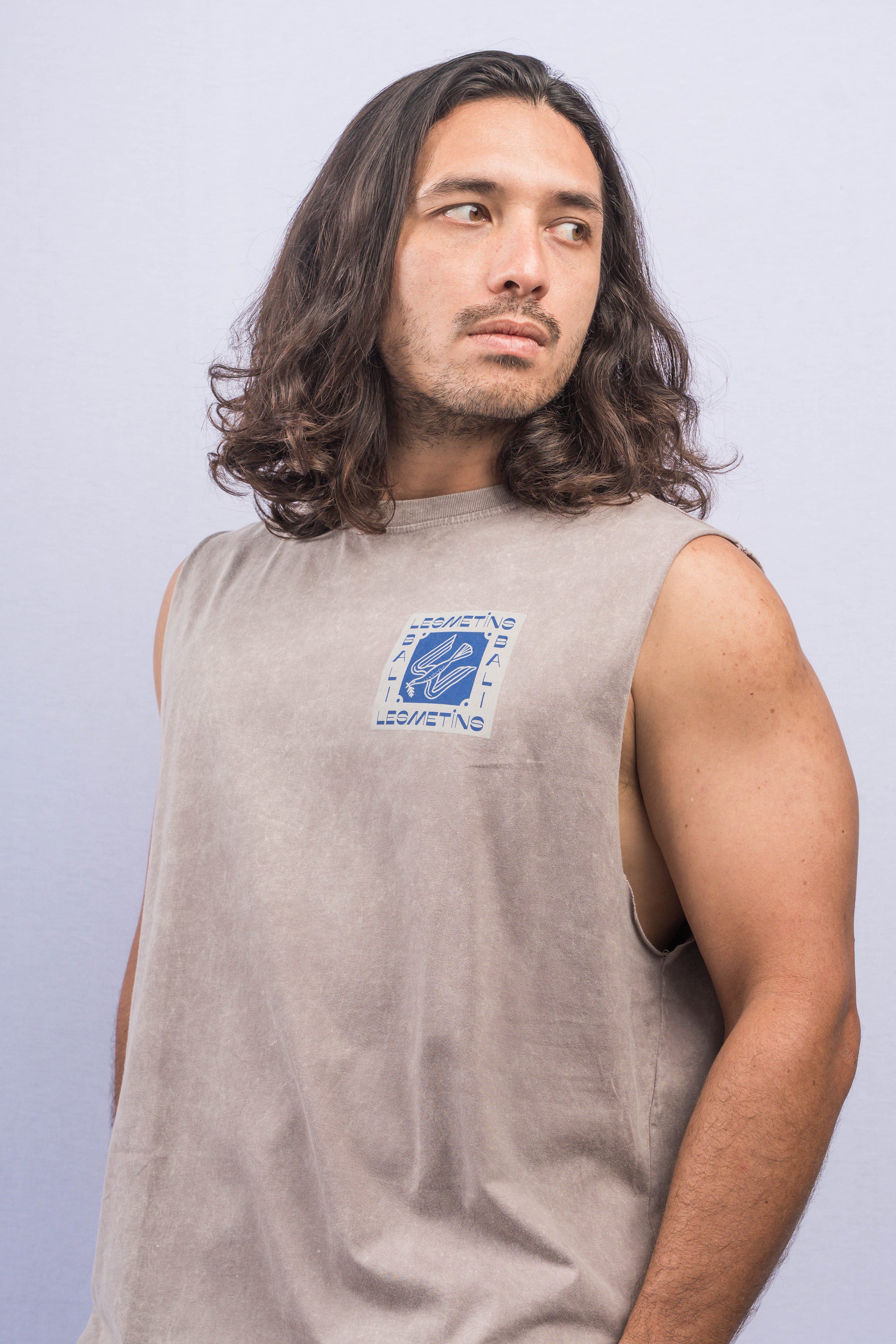 FENTY Mocha Wash Regular-Fit Muscle Tee
