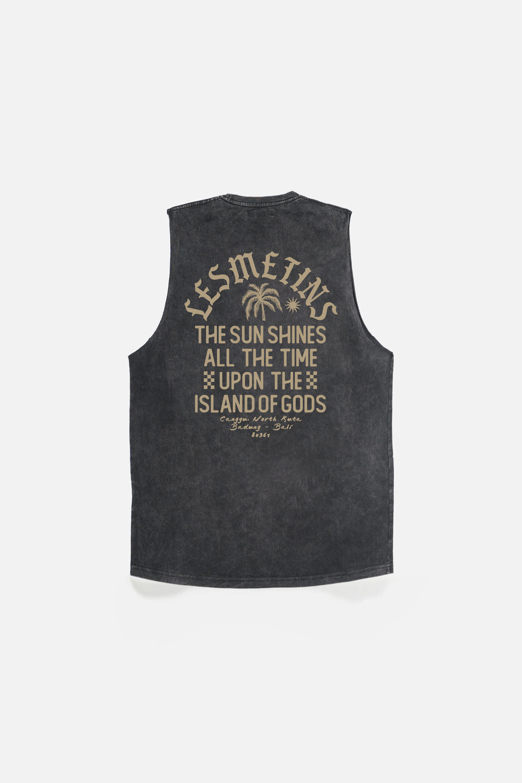 PAOLO Charcoal Wash Regular-Fit Muscle Tee