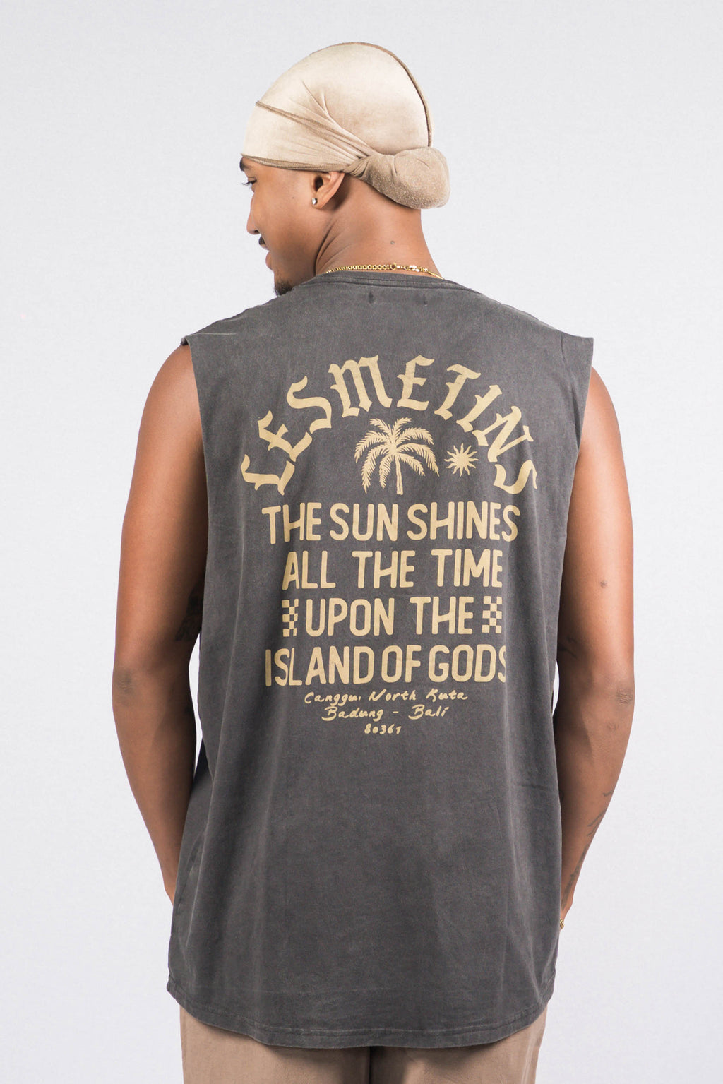 PAOLO Charcoal Wash Regular-Fit Muscle Tee