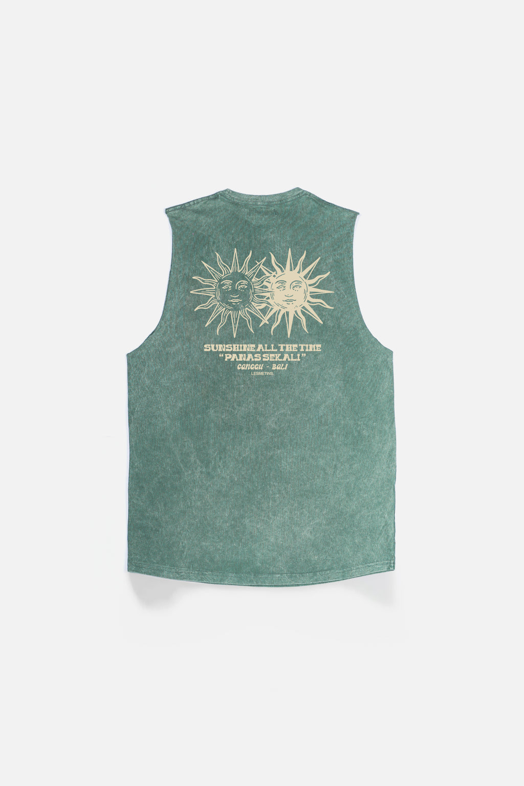 SUNS Green Bottle Wash Regular-Fit Muscle Tee