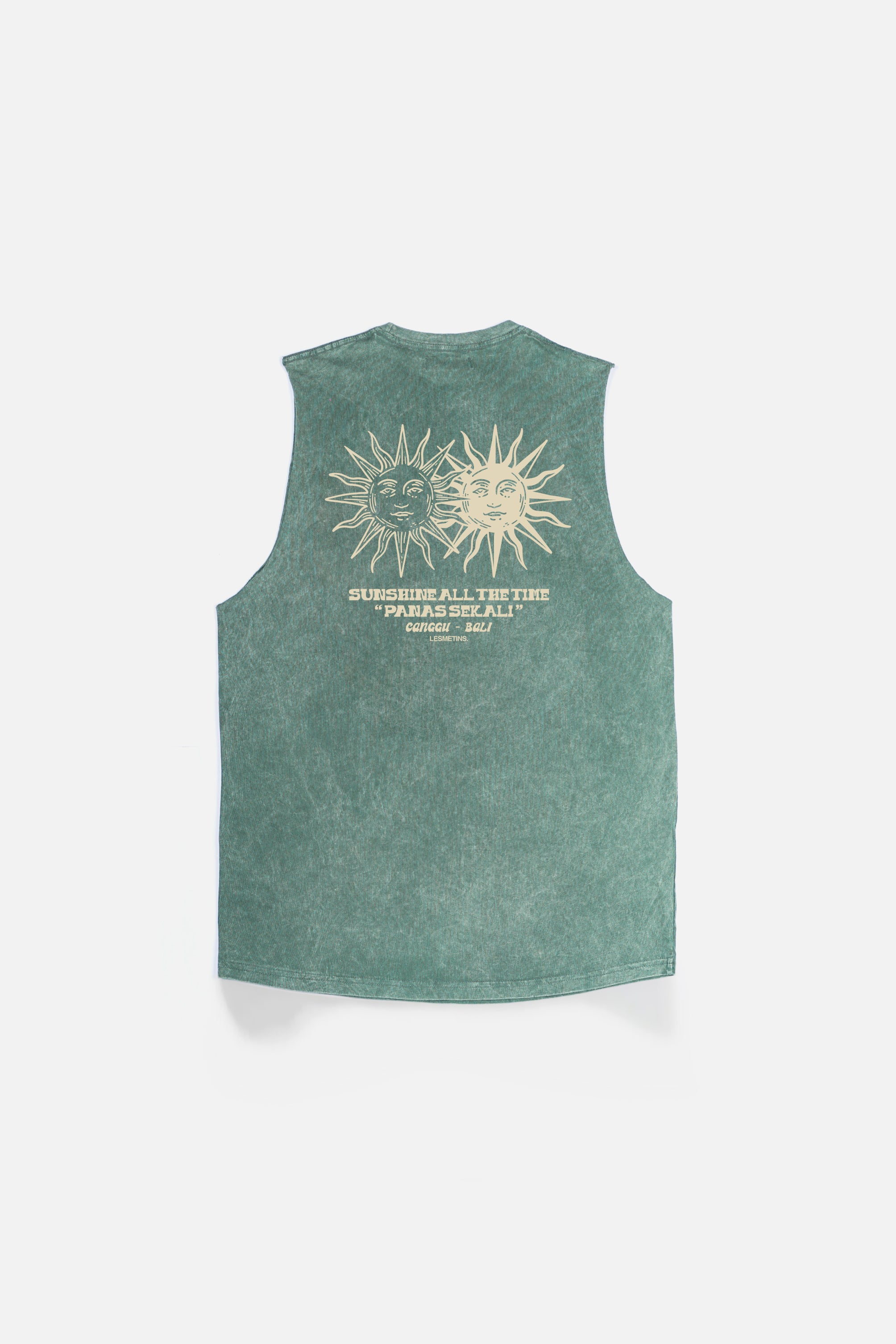 SUNS Green Bottle Wash Regular-Fit Muscle Tee