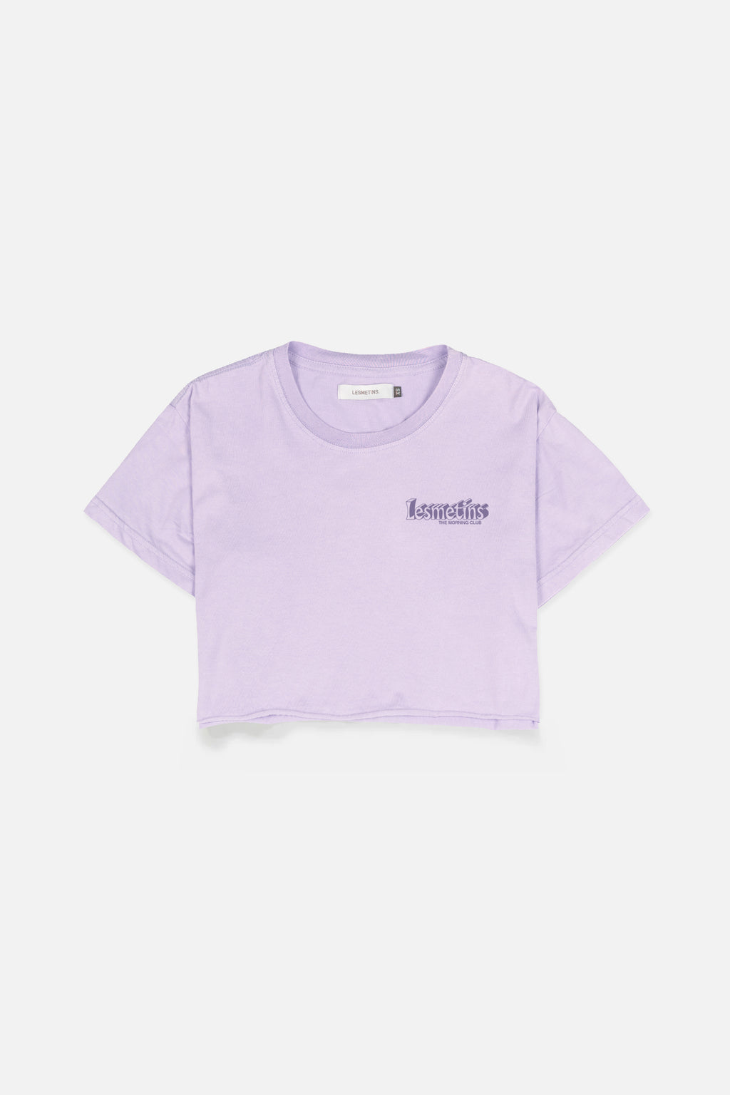 ANNA Lilac Wash Regular-Fit Crop Top