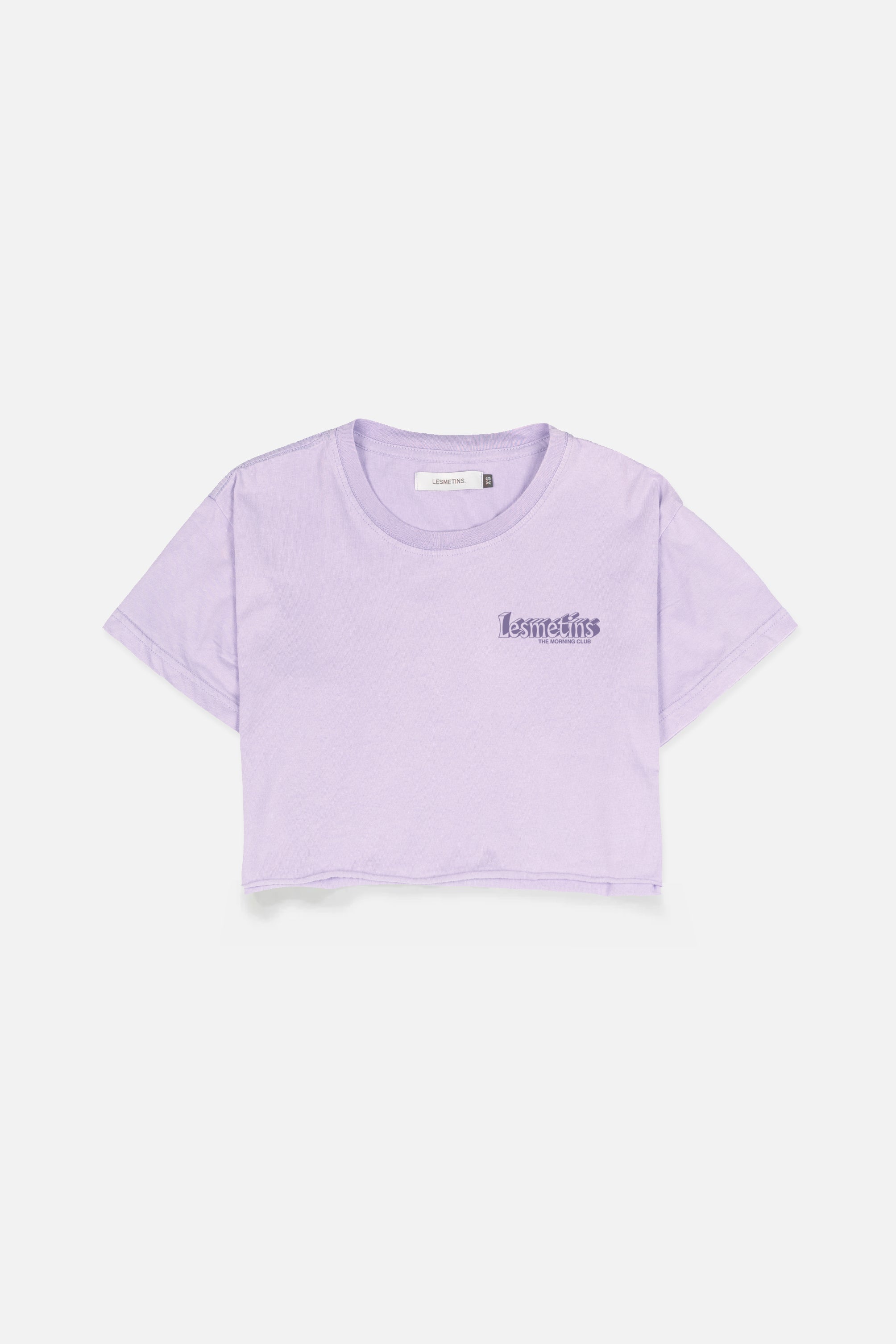 ANNA Lilac Wash Regular-Fit Crop Top