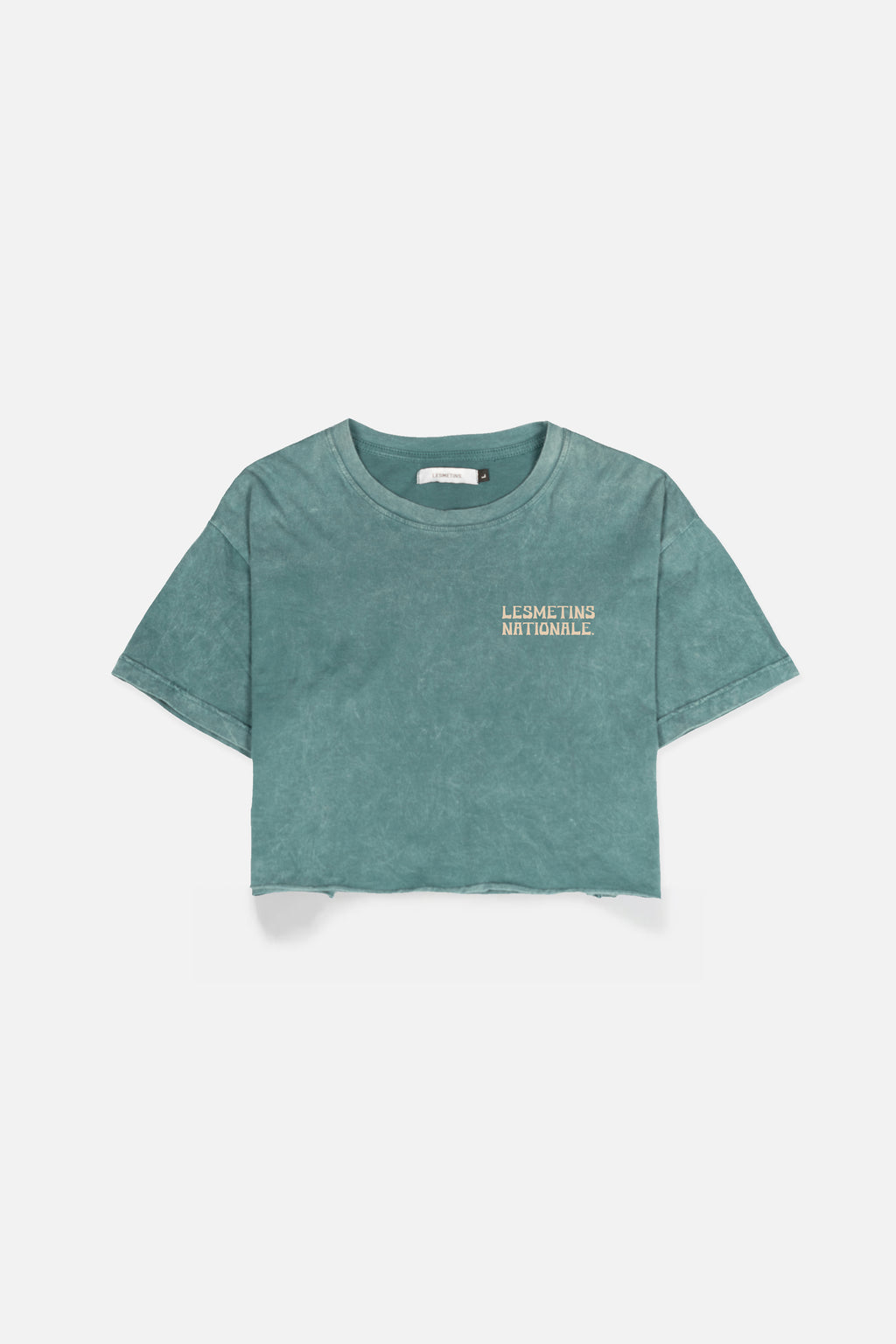 HOLY Green Bottle Wash Regular-Fit Crop Top