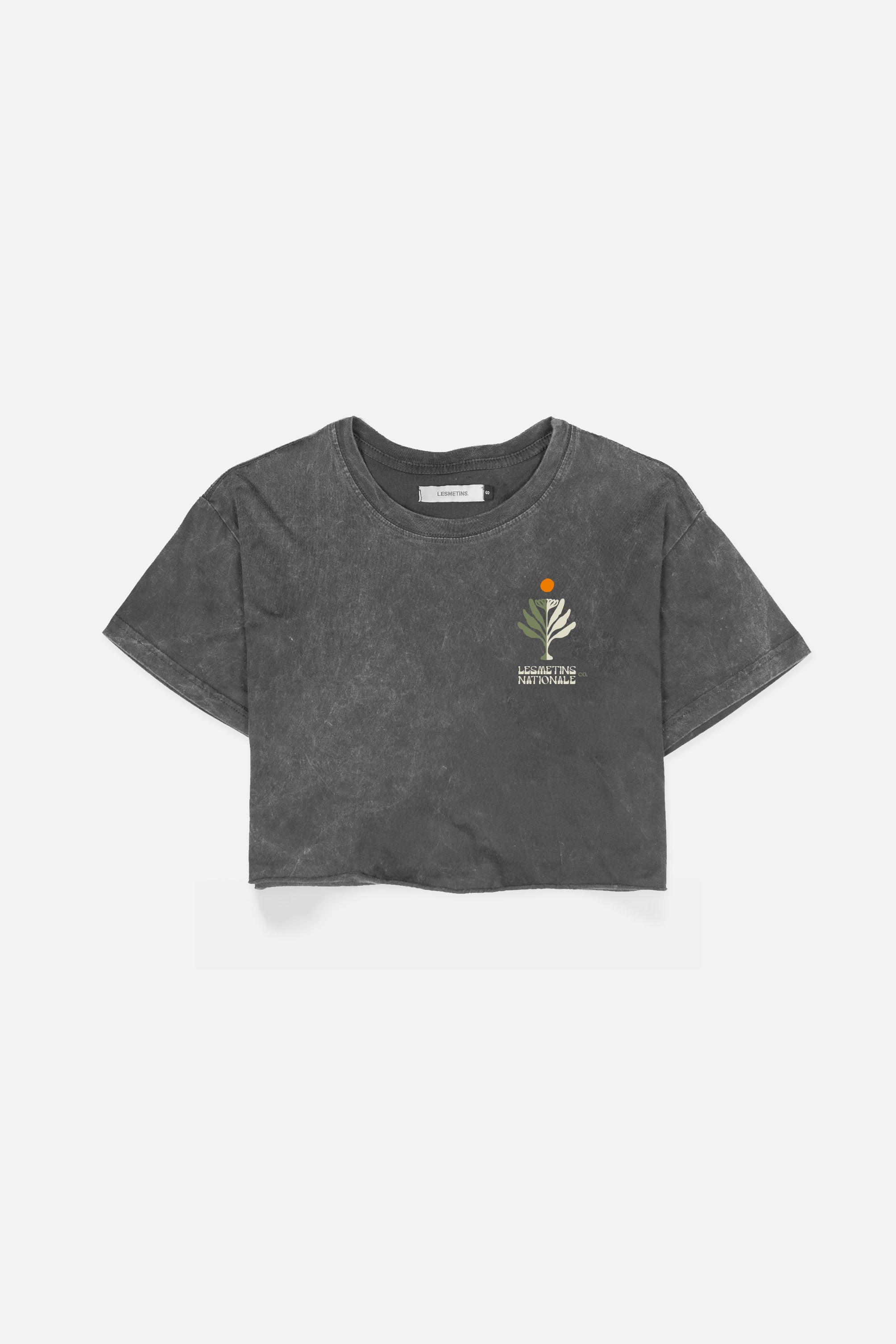 LOTOS Charcoal Wash Regular-Fit Crop Top