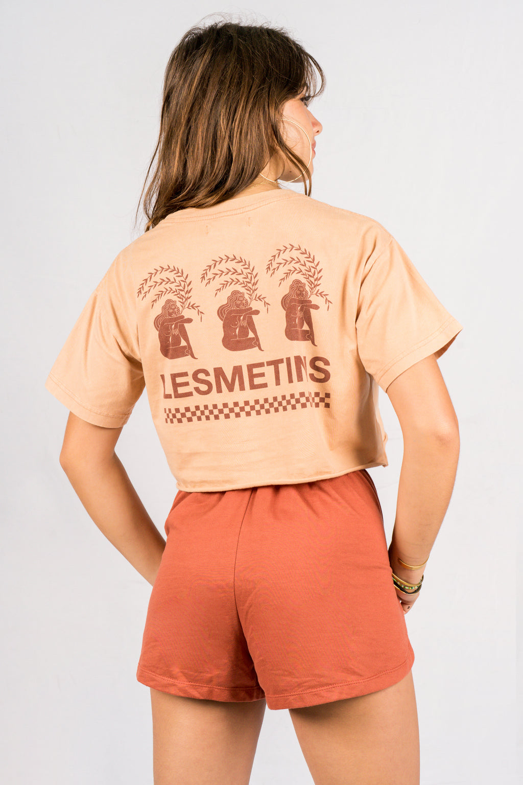 MILLEN Terracotta Wash Regular-Fit Crop Top