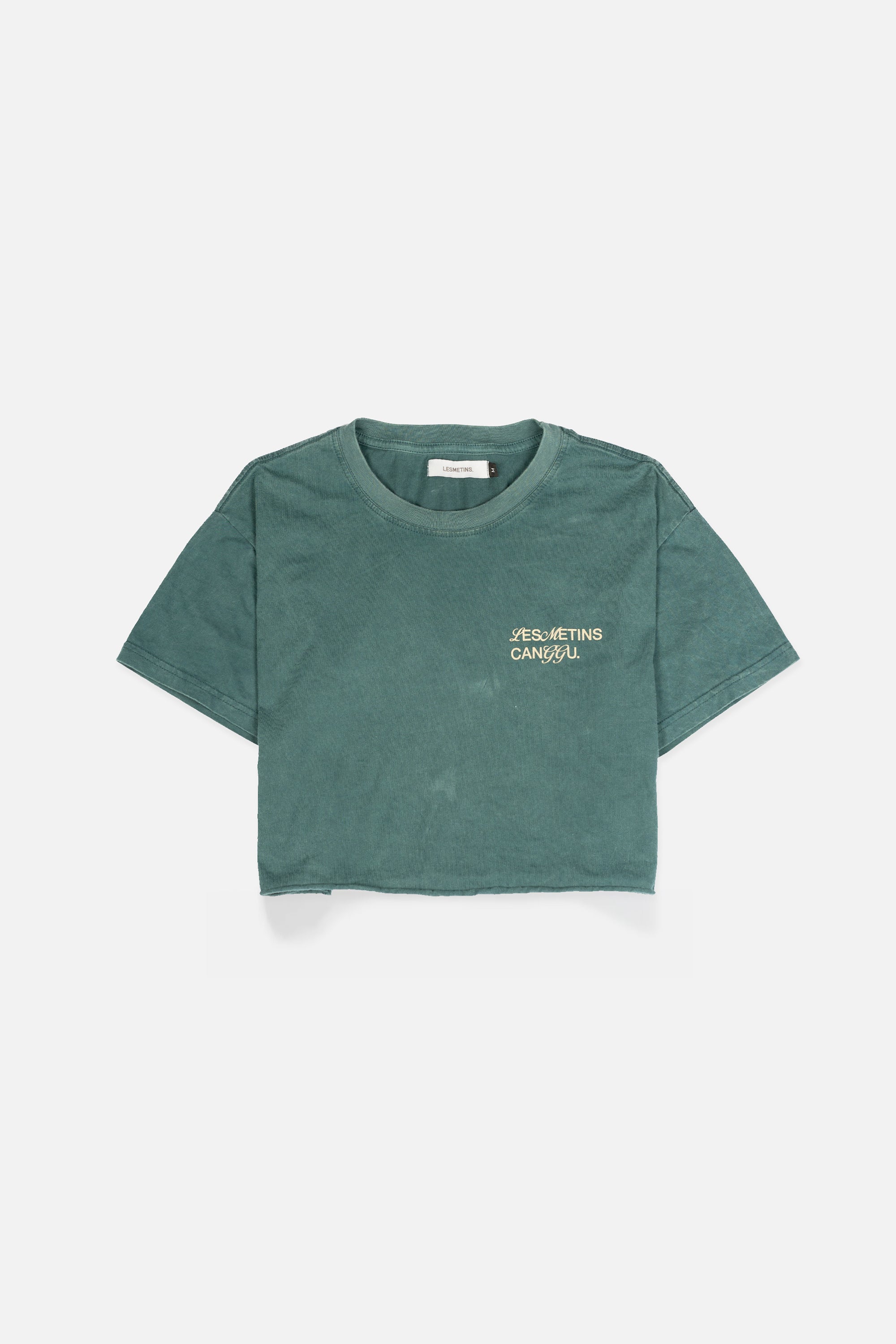 PALACE Green Bottle Wash Regular-Fit Crop Top