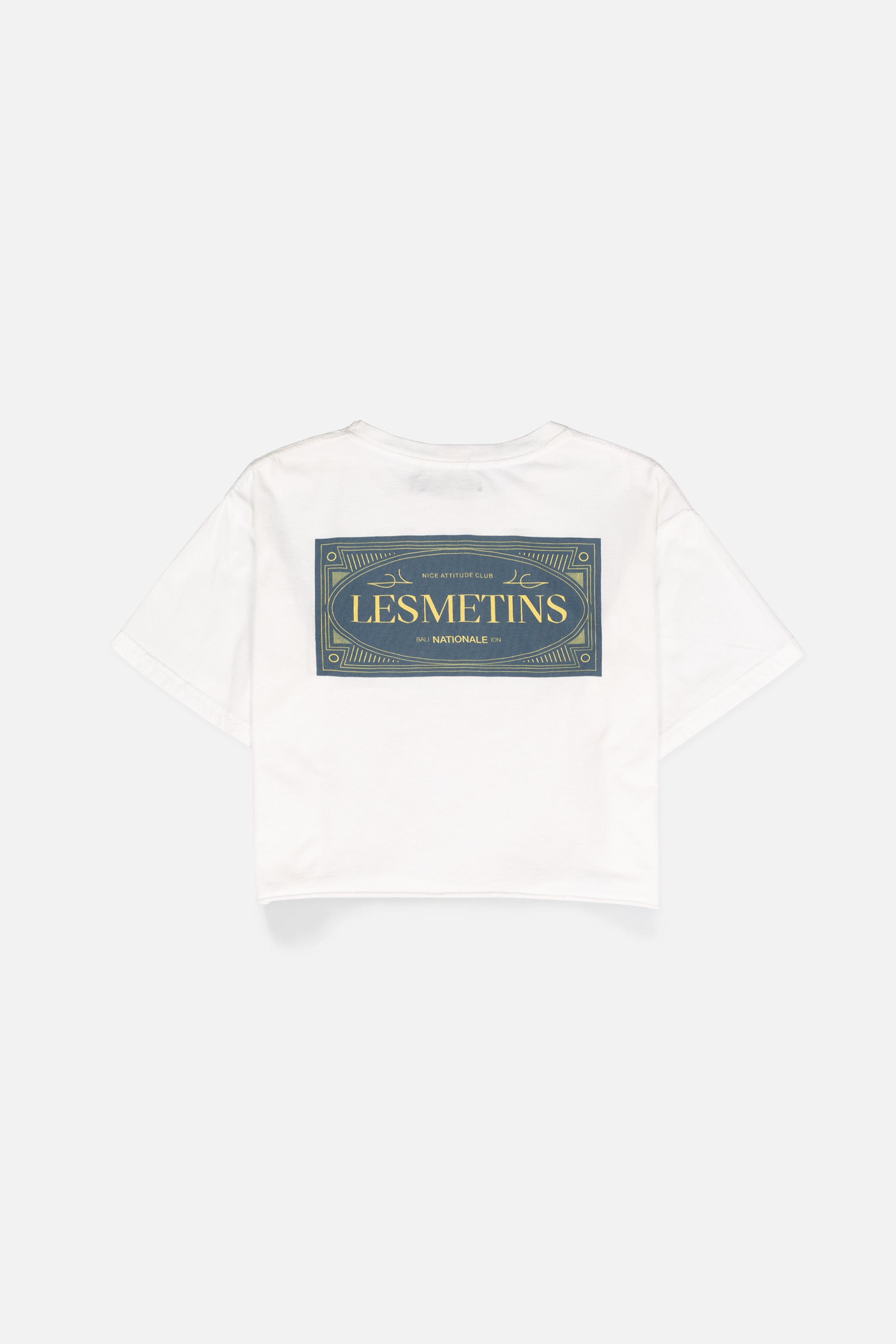 TILLA White Wash Regular-Fit Crop Top