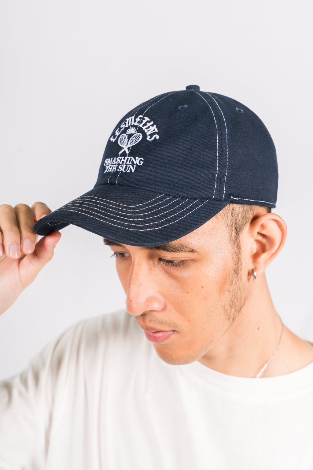 ROGER Navy 6-Panel Hats