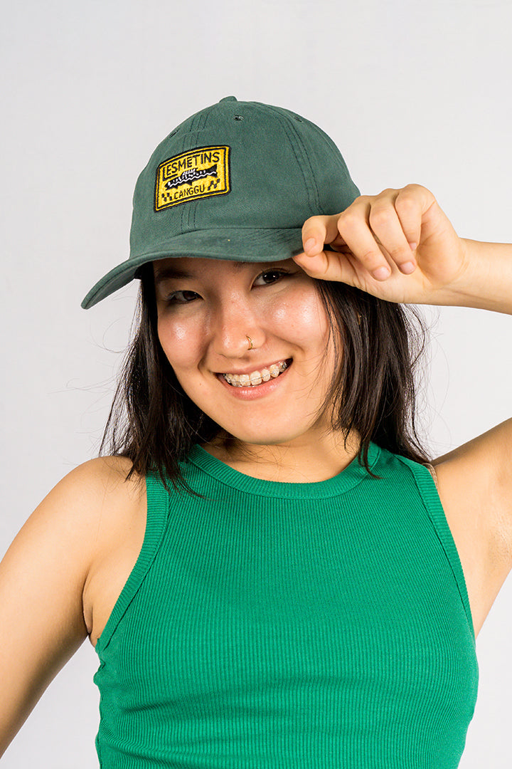 TROUT Green Bottle 6-Panel Hats