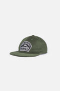 BEDAG Olive Green Flat Visor Hats