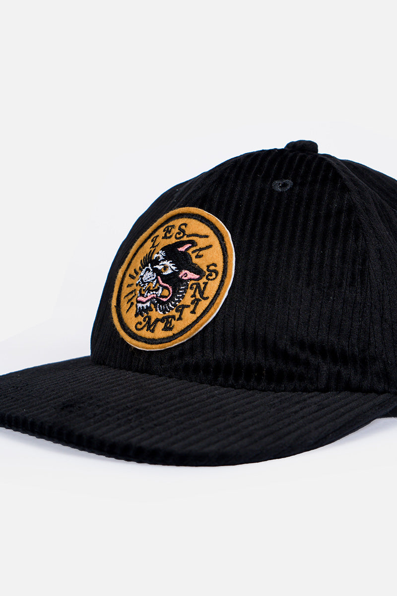 MENG Black Flat Visor Hats