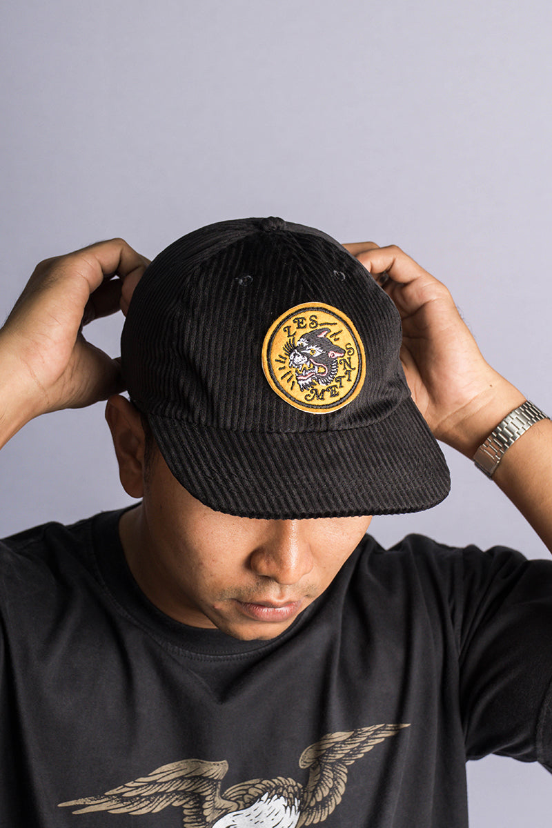 MENG Black Flat Visor Hats