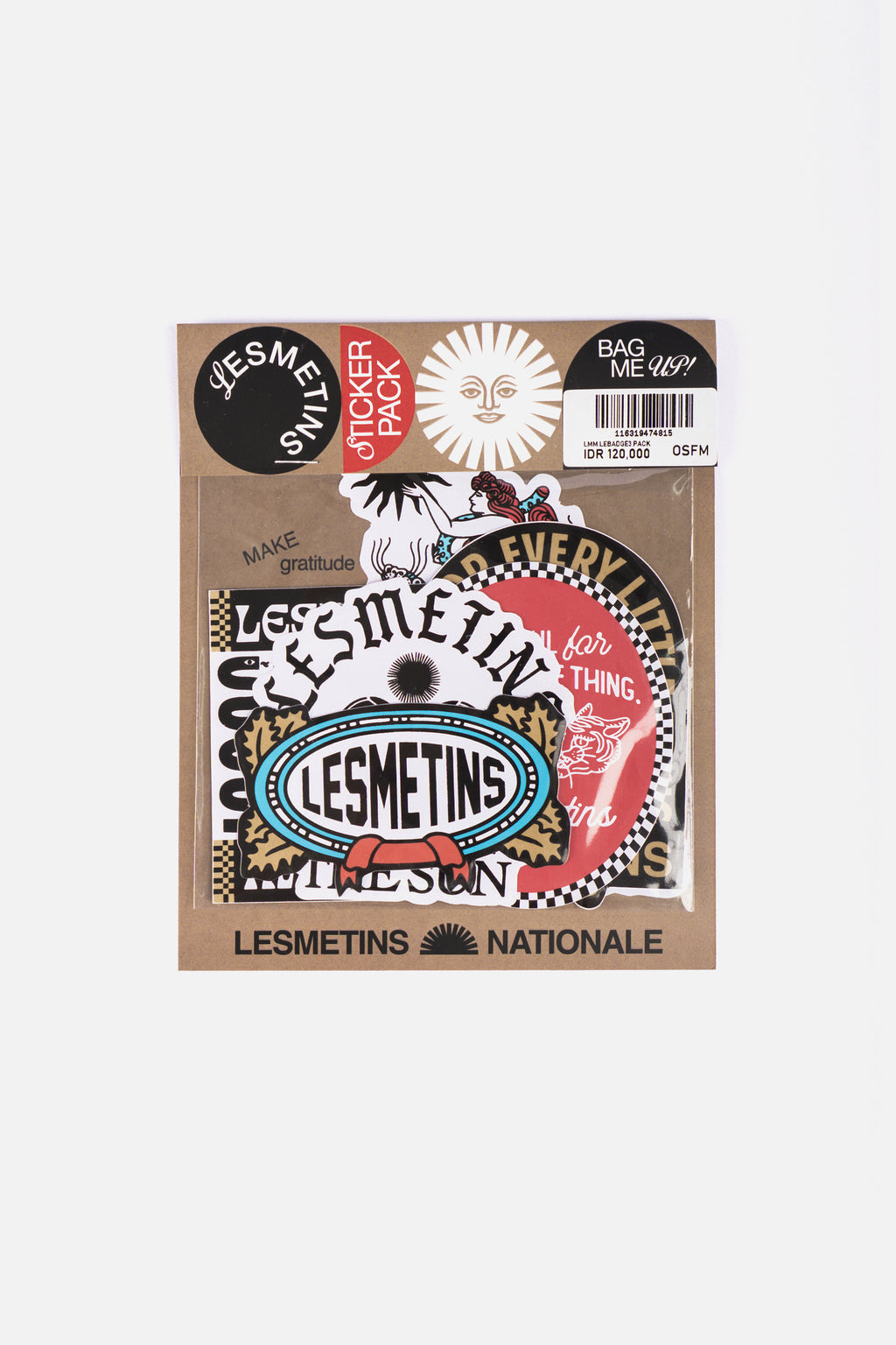 LE BADGE 3 Sticker Pack