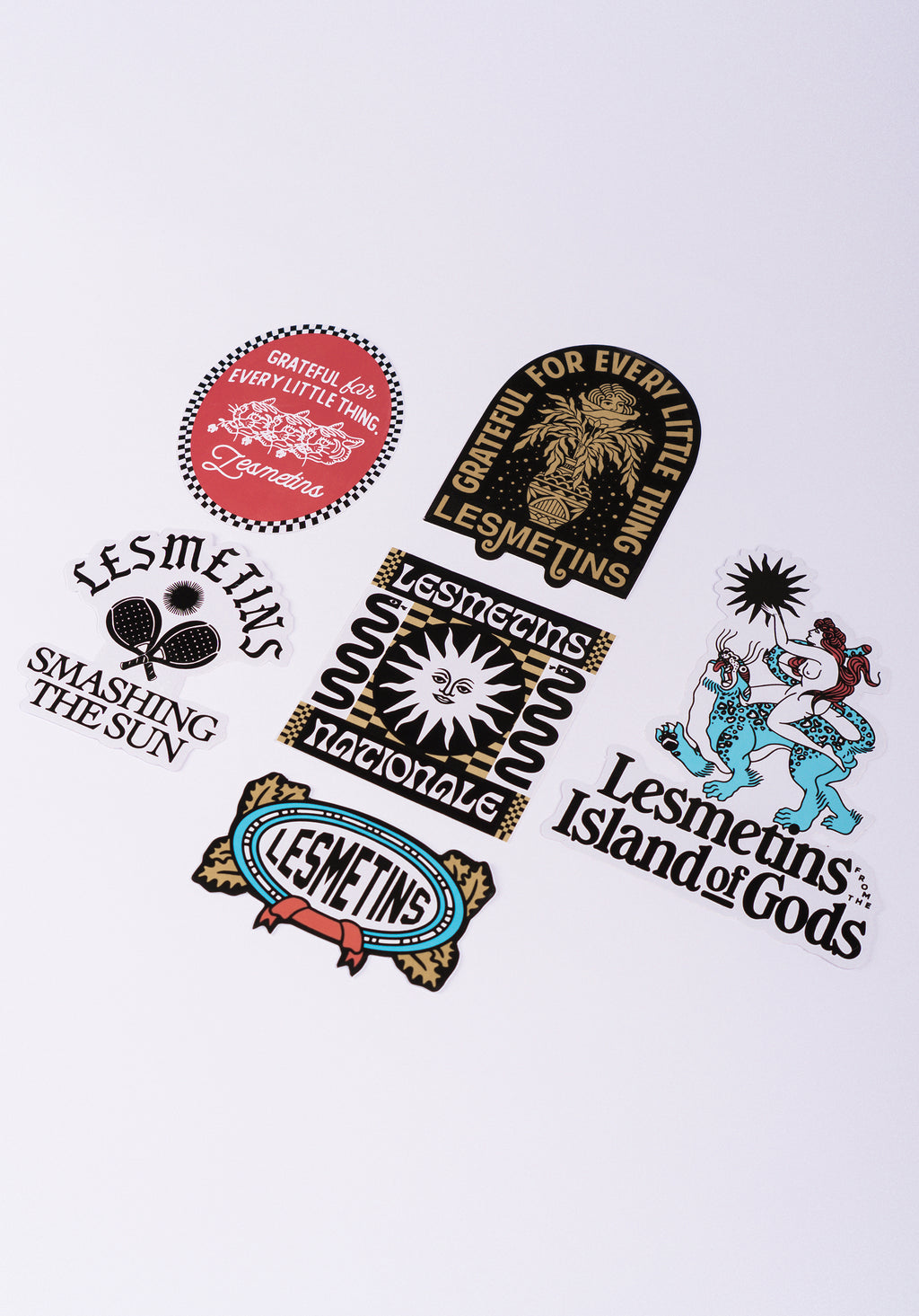 LE BADGE 3 Sticker Pack