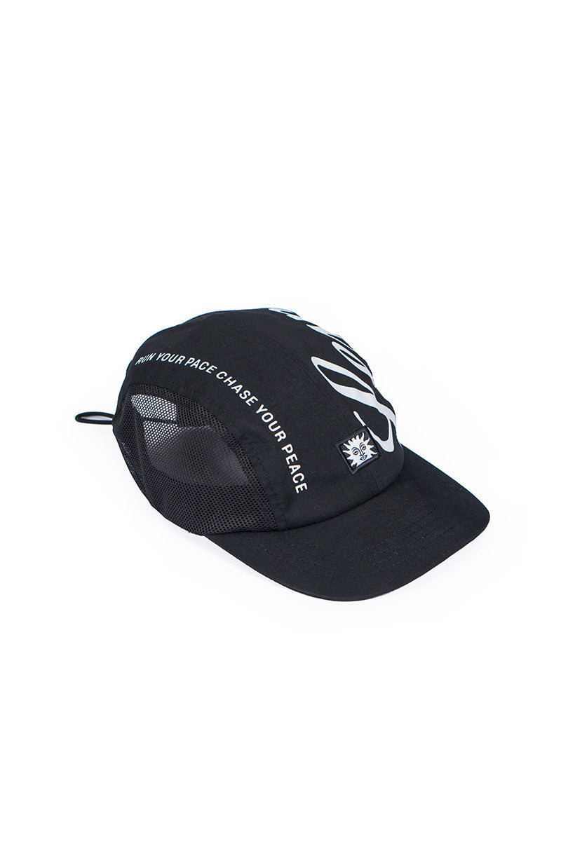 SPEED Black Multi-Sport 4-Panel Mesh Cap