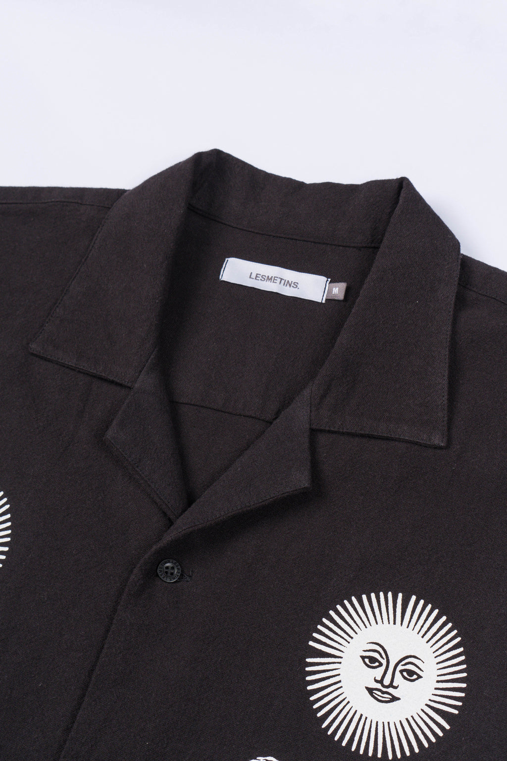 CULT Black Relaxed-Fit Printed Shirt