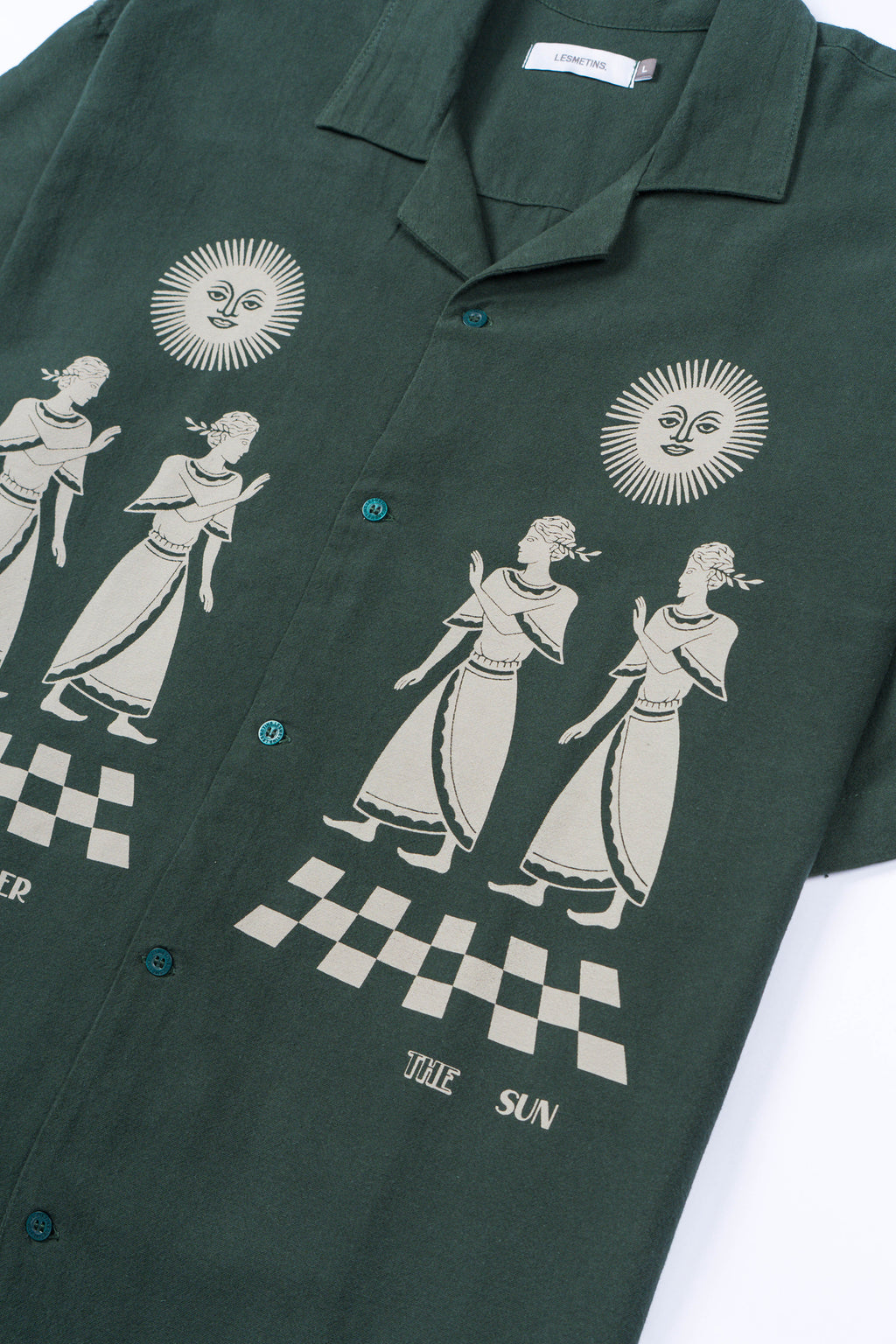CULT Green Bottle Relaxed-Fit Printed Shirt