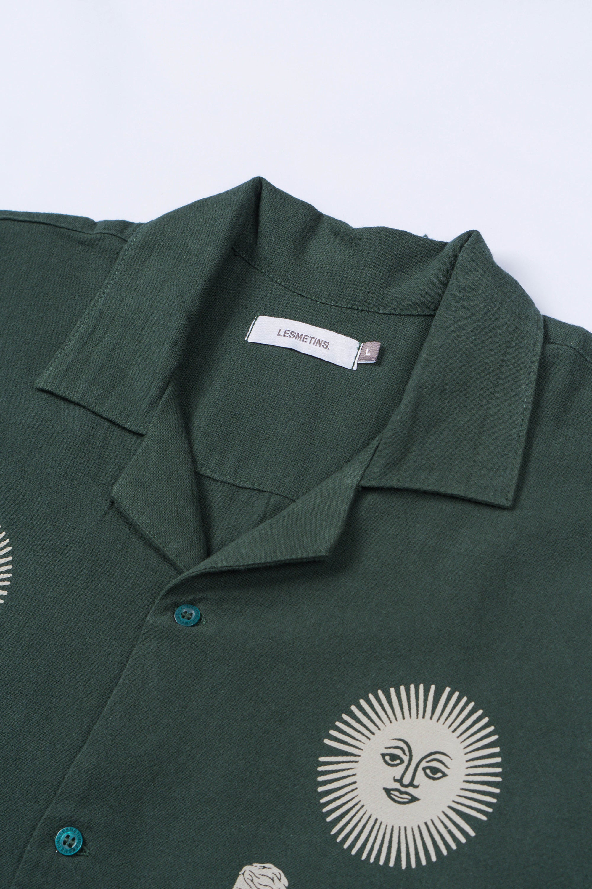 CULT Green Bottle Relaxed-Fit Printed Shirt