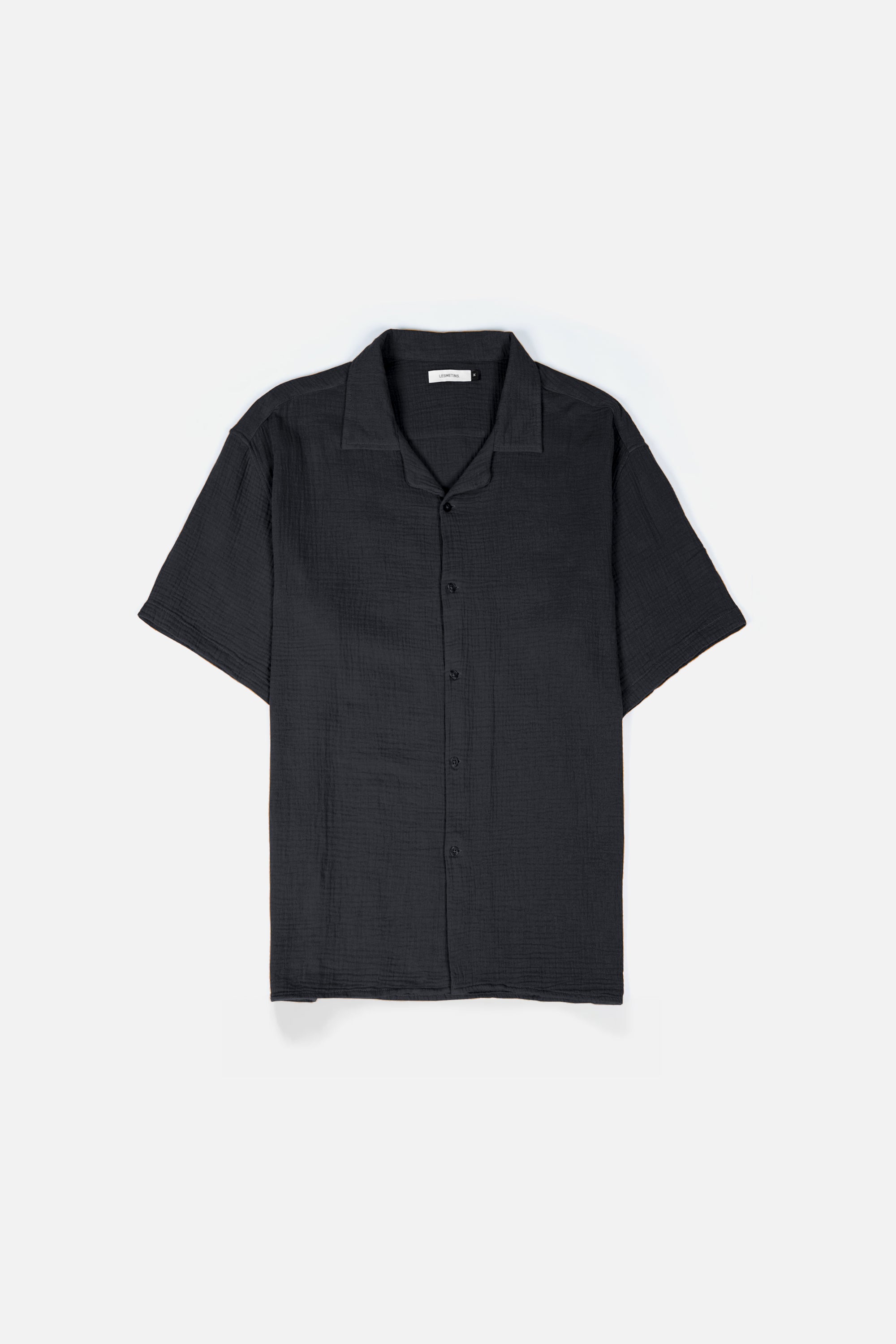 POLIM Black Oversize-Fit Shirt