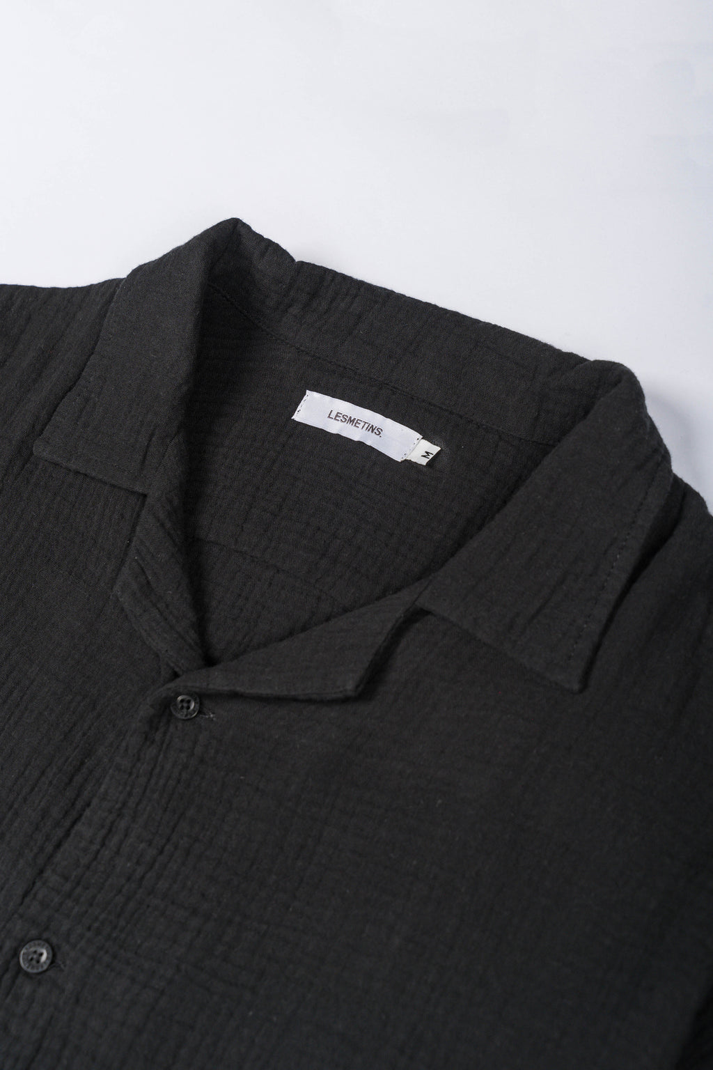 POLIM Black Oversize-Fit Shirt