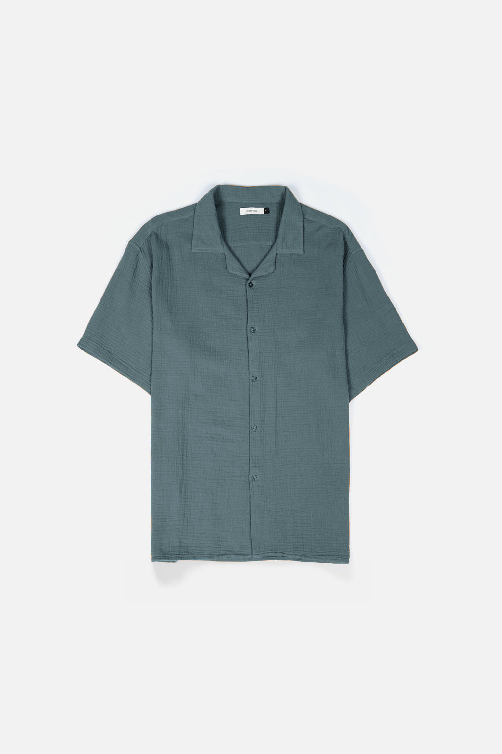 POLIM Green Bottle Oversize-Fit Shirt
