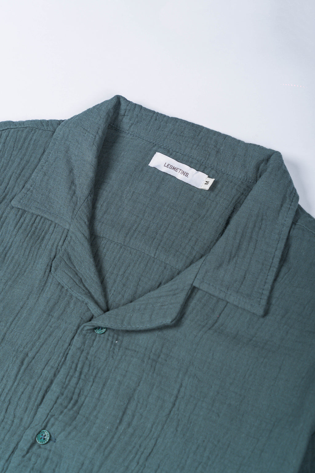 POLIM Green Bottle Oversize-Fit Shirt