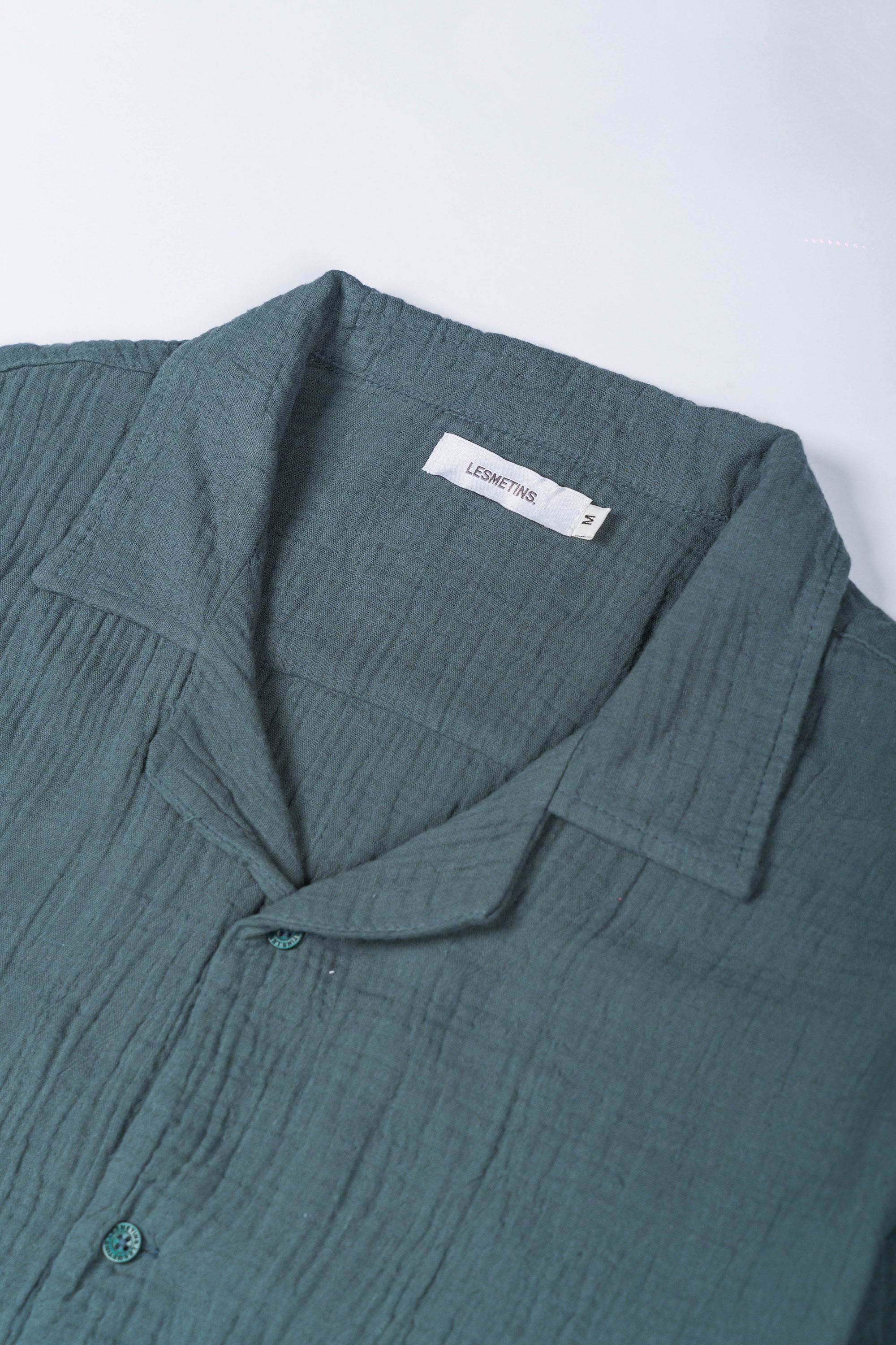 POLIM Green Bottle Oversize-Fit Shirt