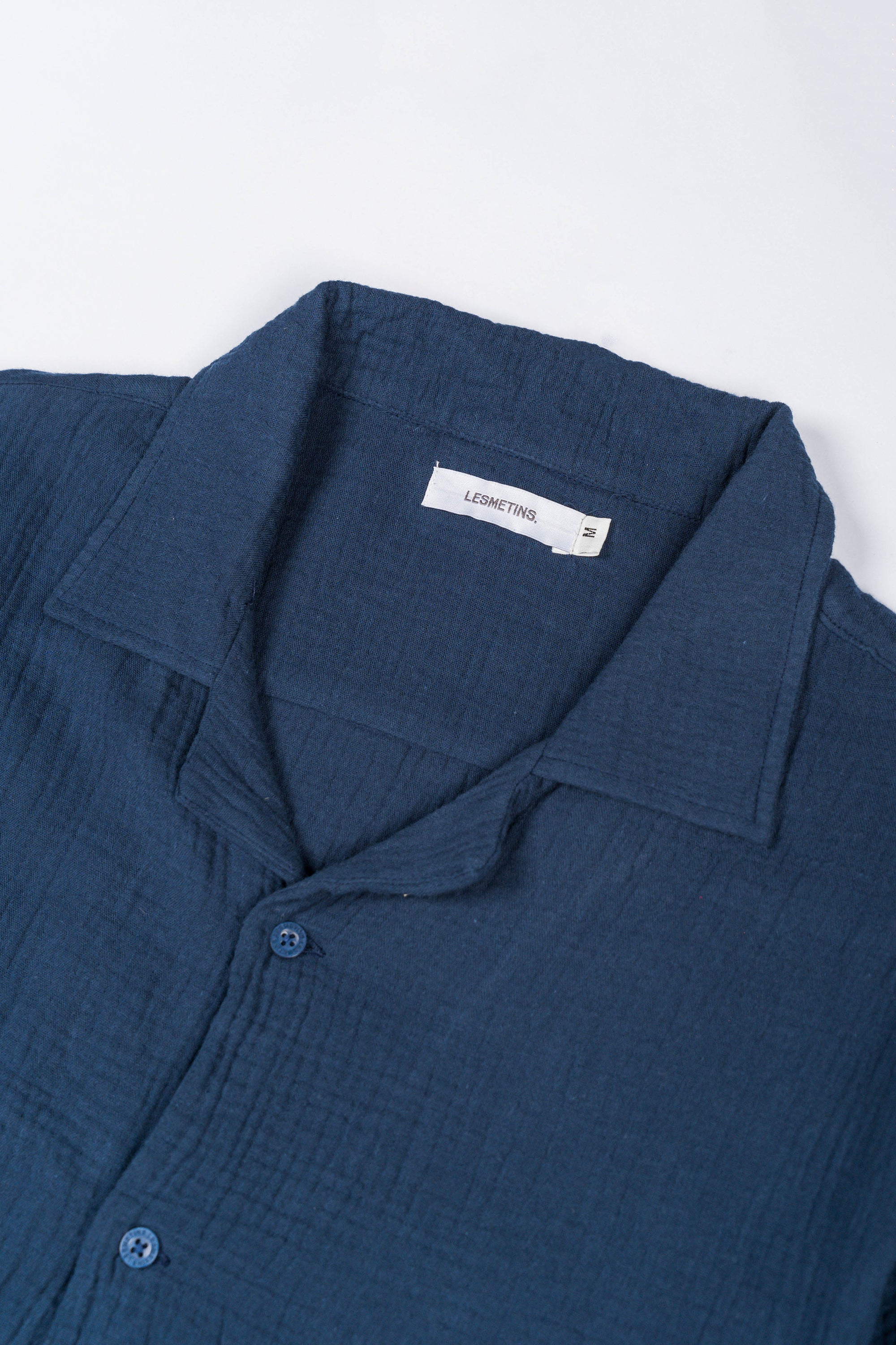 POLIM Navy Oversize-Fit Shirt