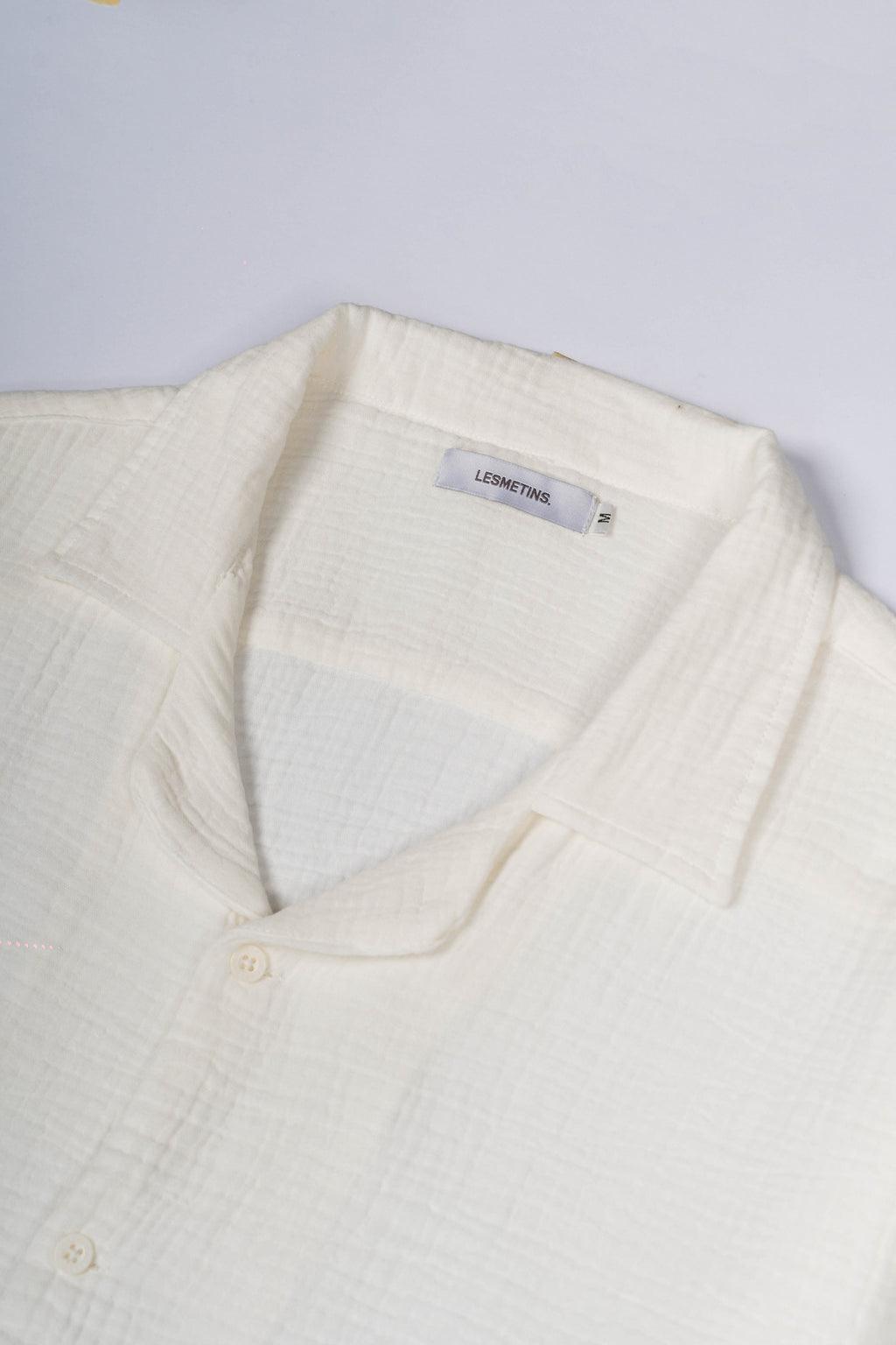 POLIM Off White Oversize-Fit Shirt