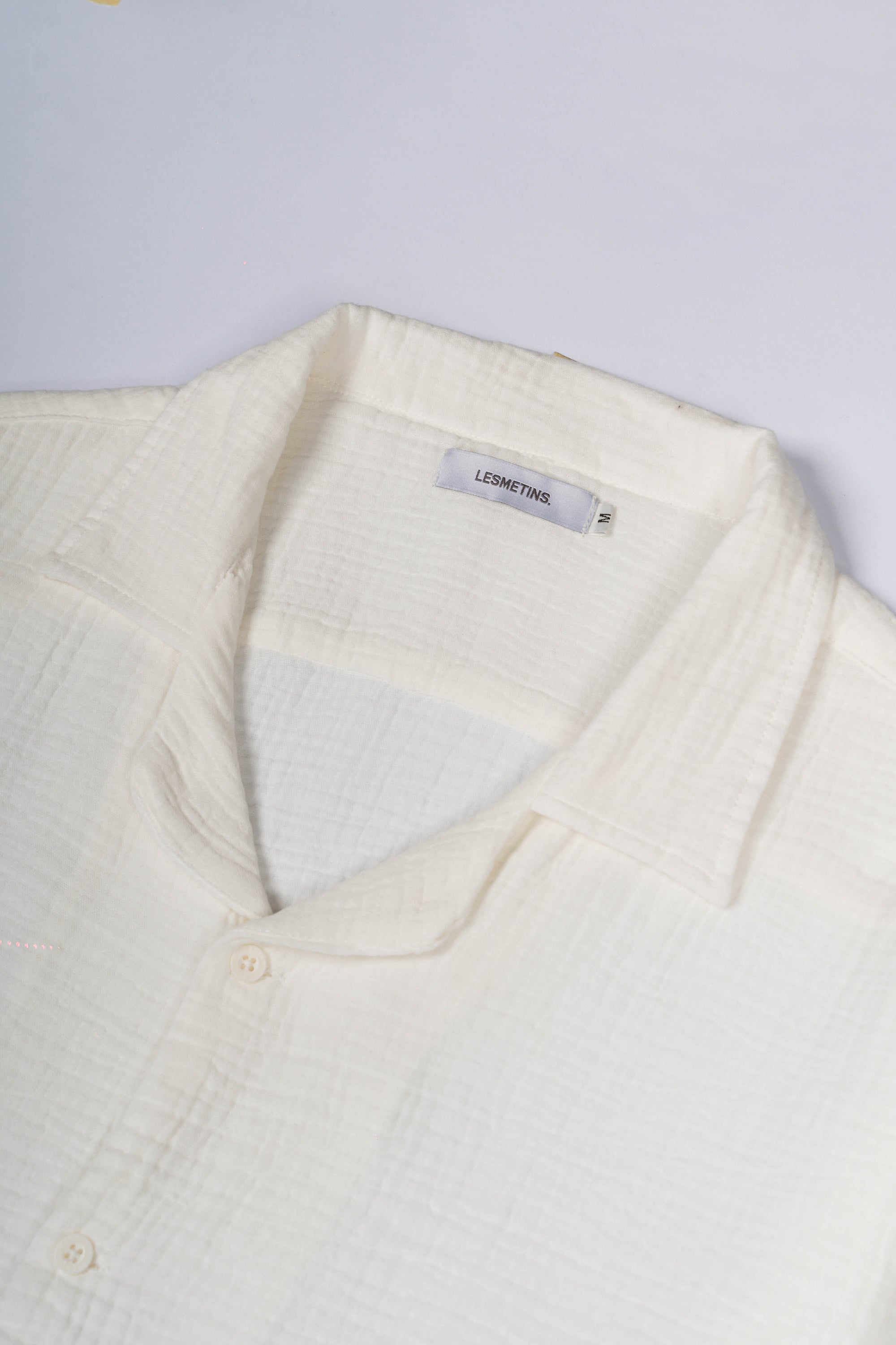 POLIM Off White Oversize-Fit Shirt
