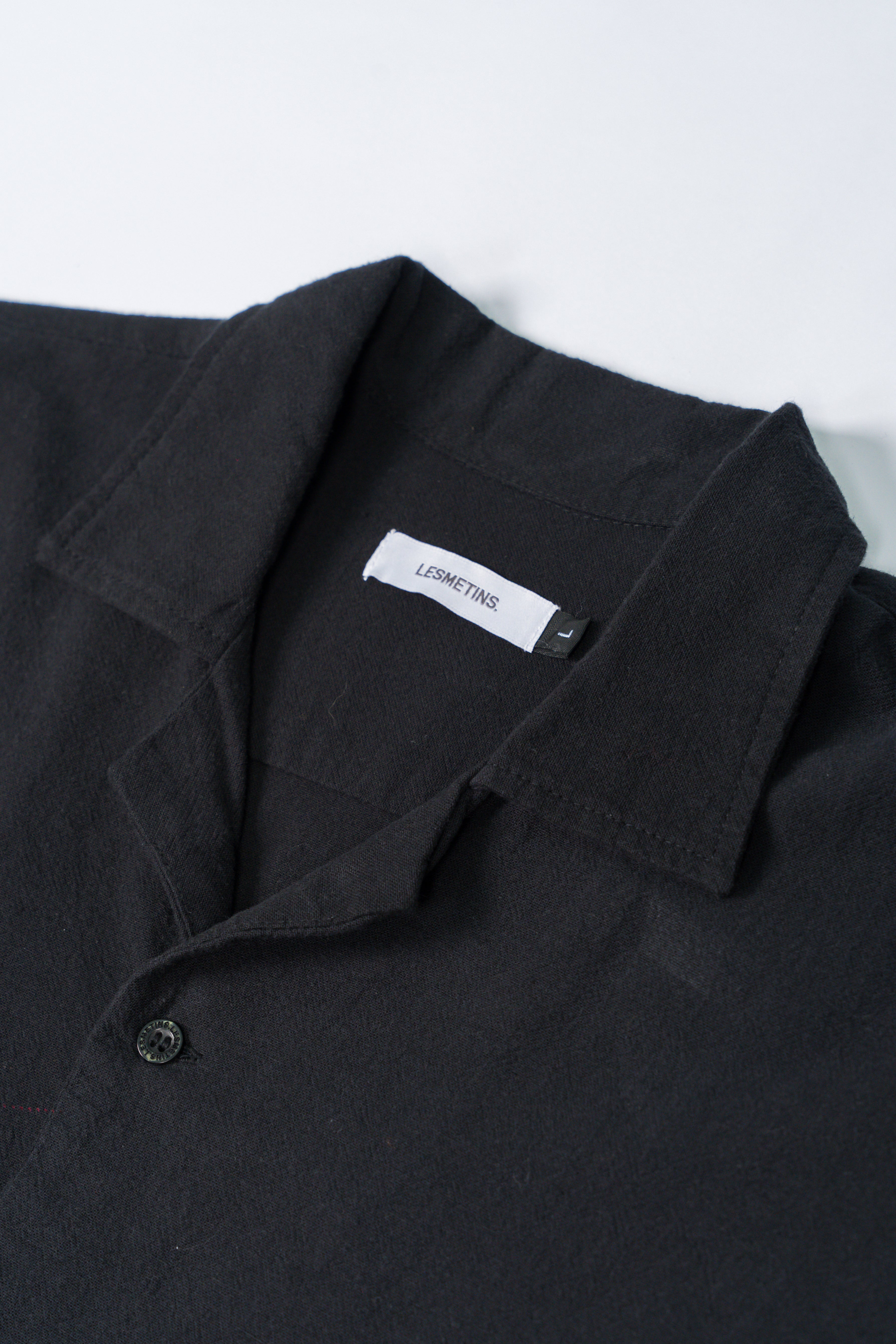 SUNS Black Relaxed-Fit Printed Shirt