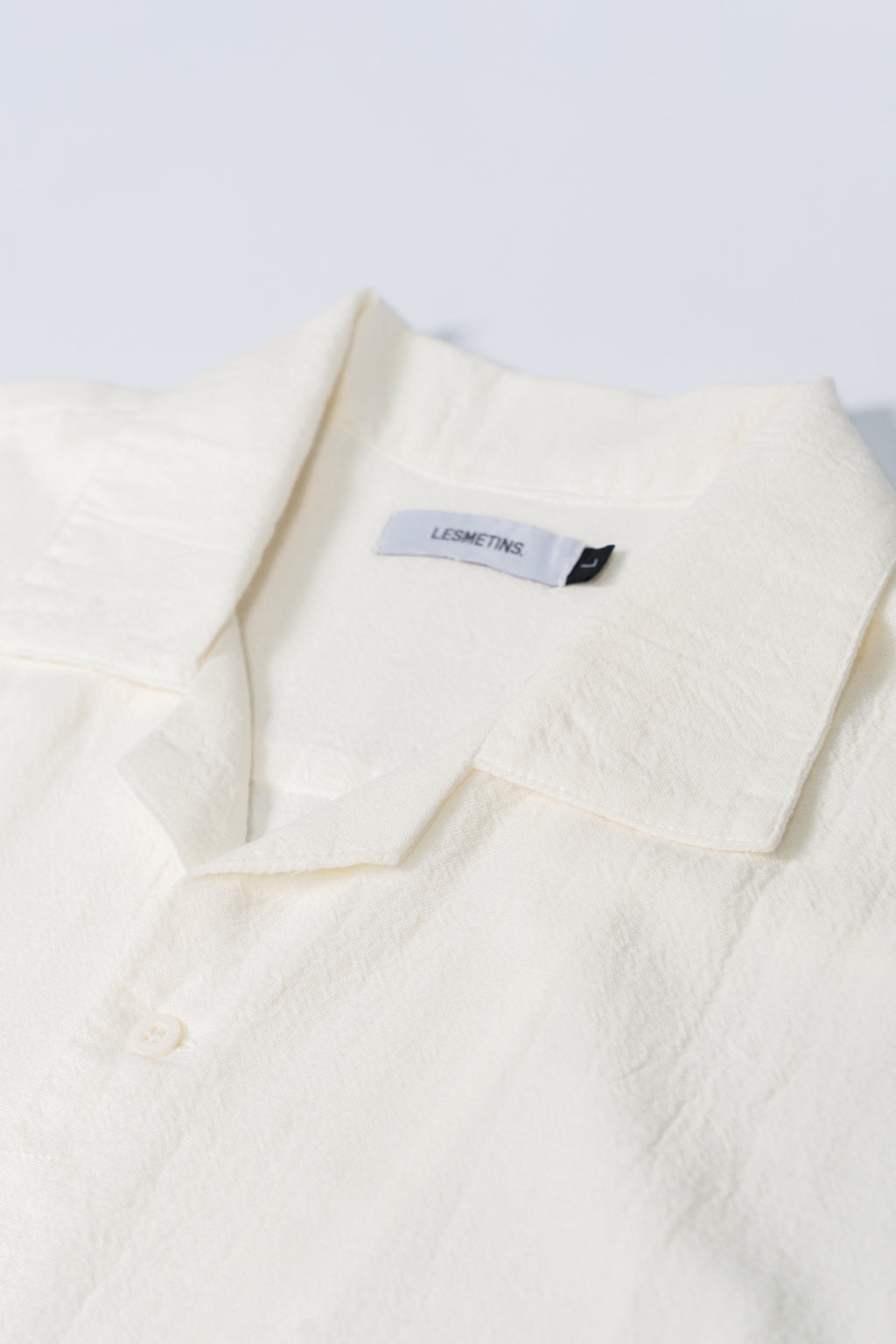 SUNS Off White Relaxed-Fit Printed Shirt