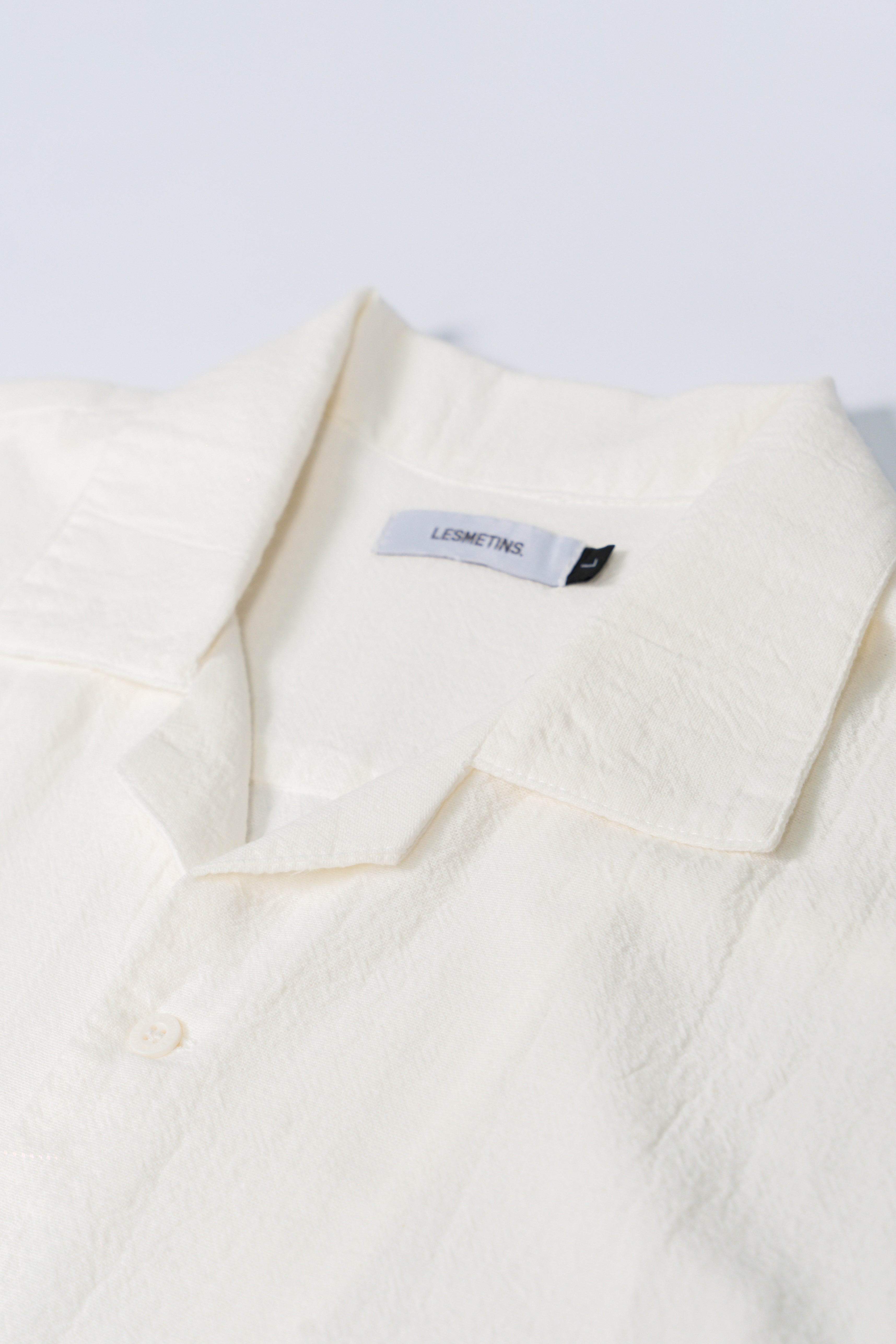 SUNS Off White Relaxed-Fit Printed Shirt
