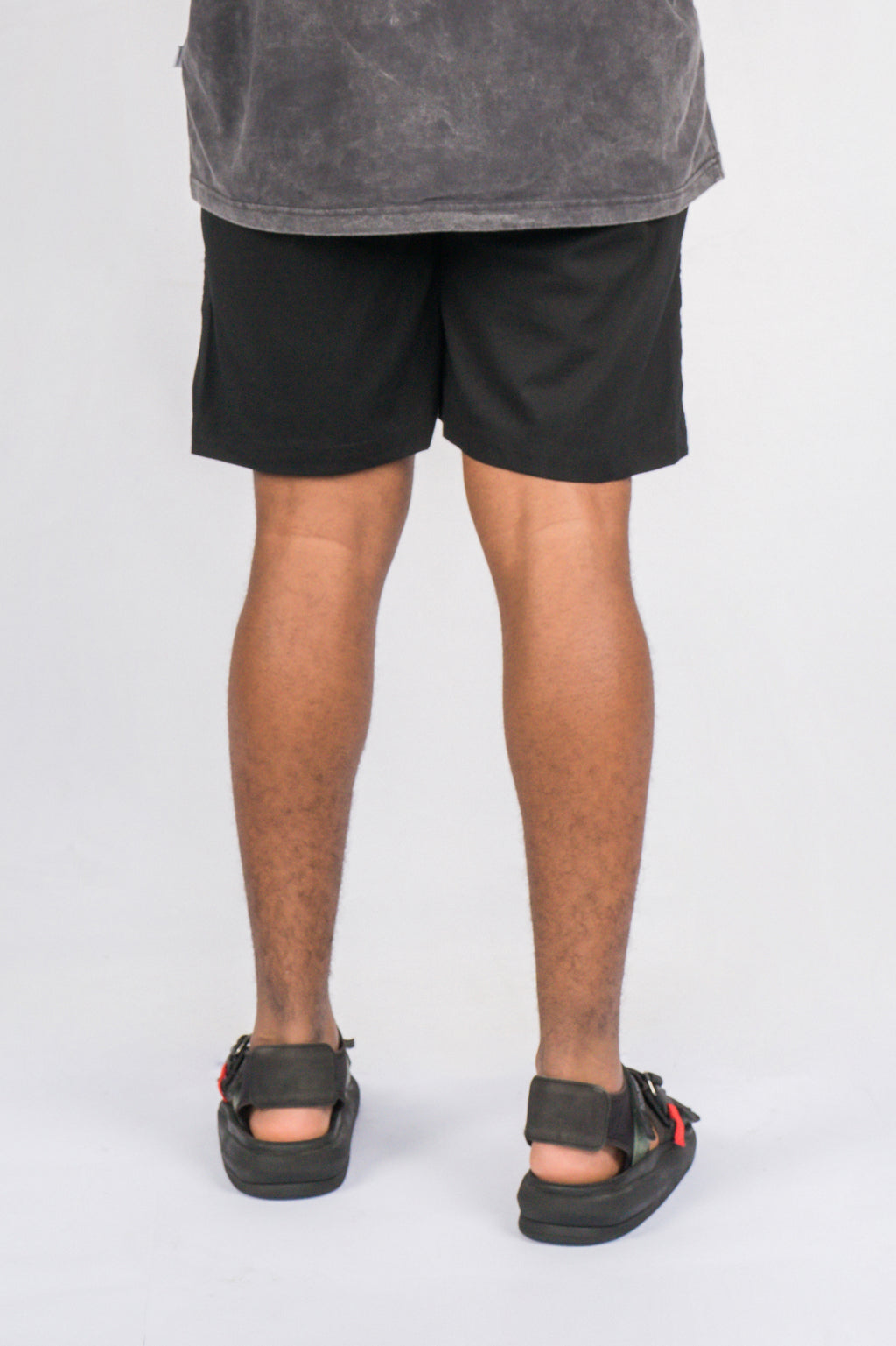 BOSTON Black Relaxed-Fit Shorts