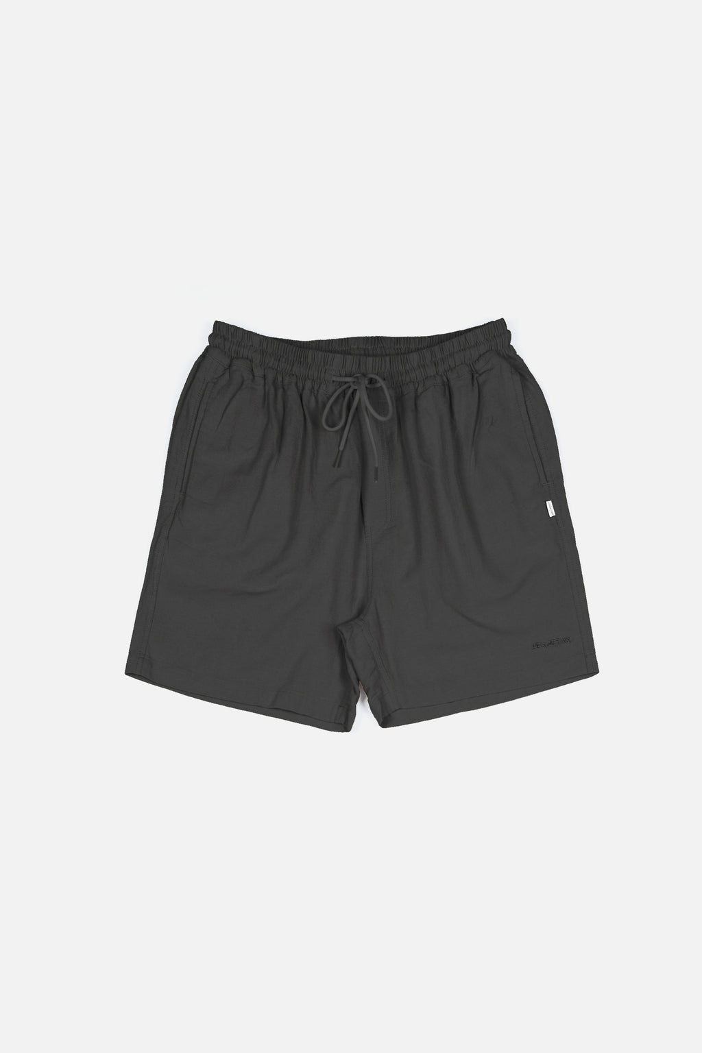 CASSA Black Relaxed-Fit Shorts