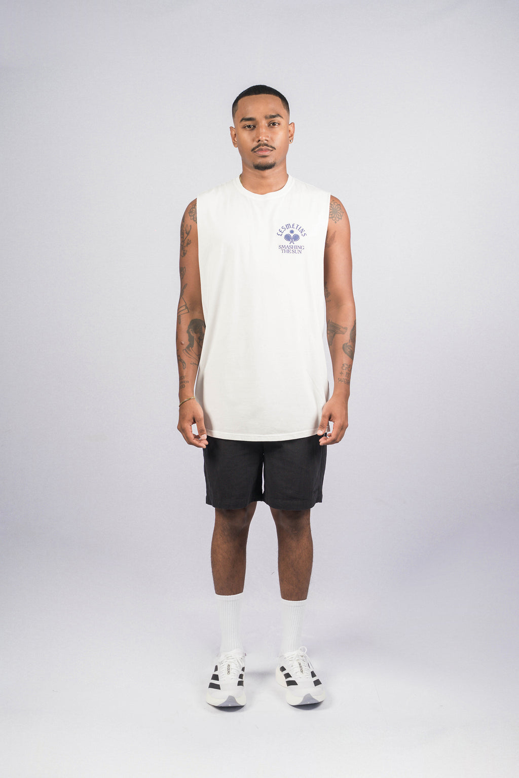 CASSA Black Relaxed-Fit Shorts