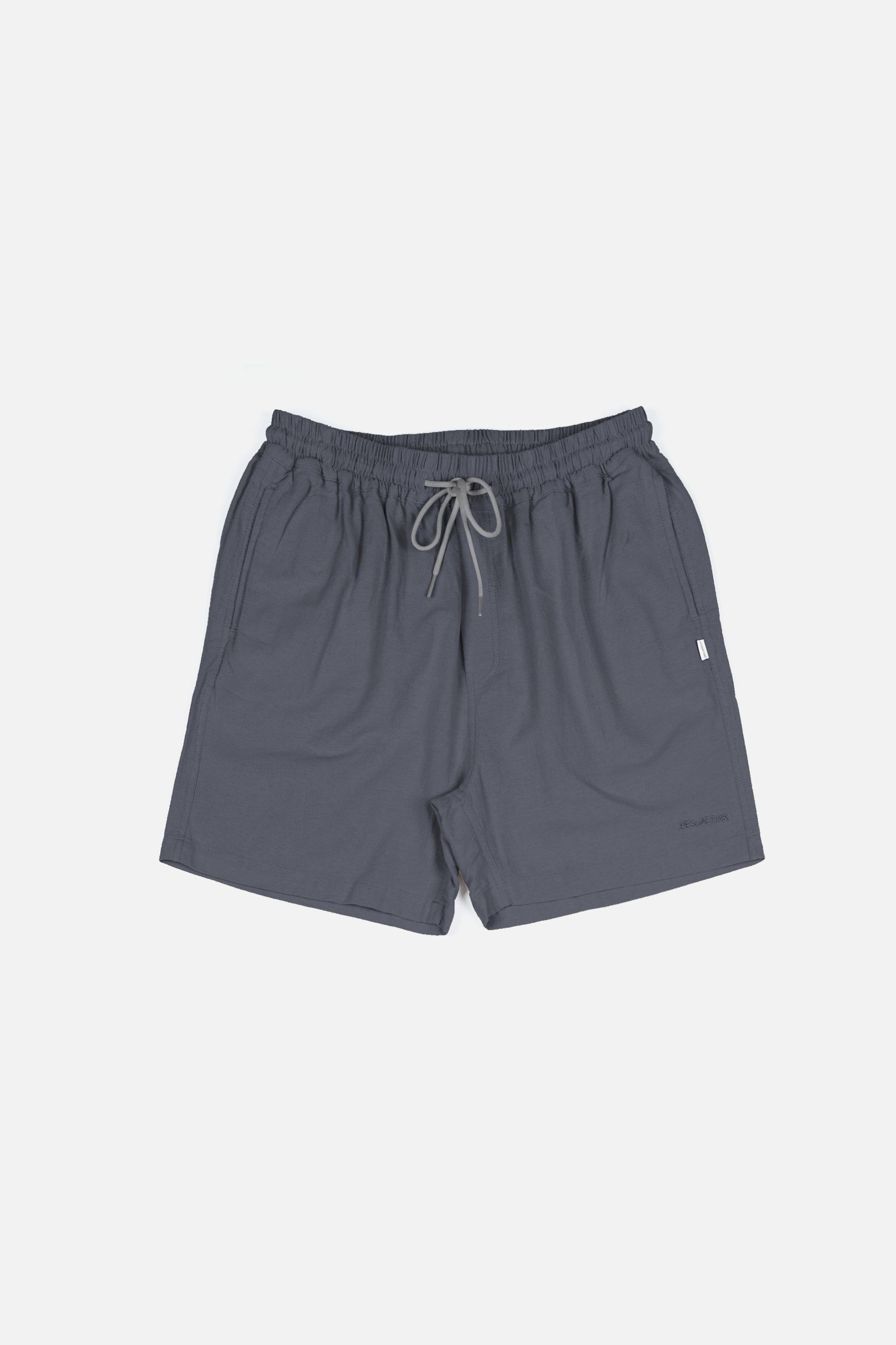 CASSA Charcoal Relaxed-Fit Shorts