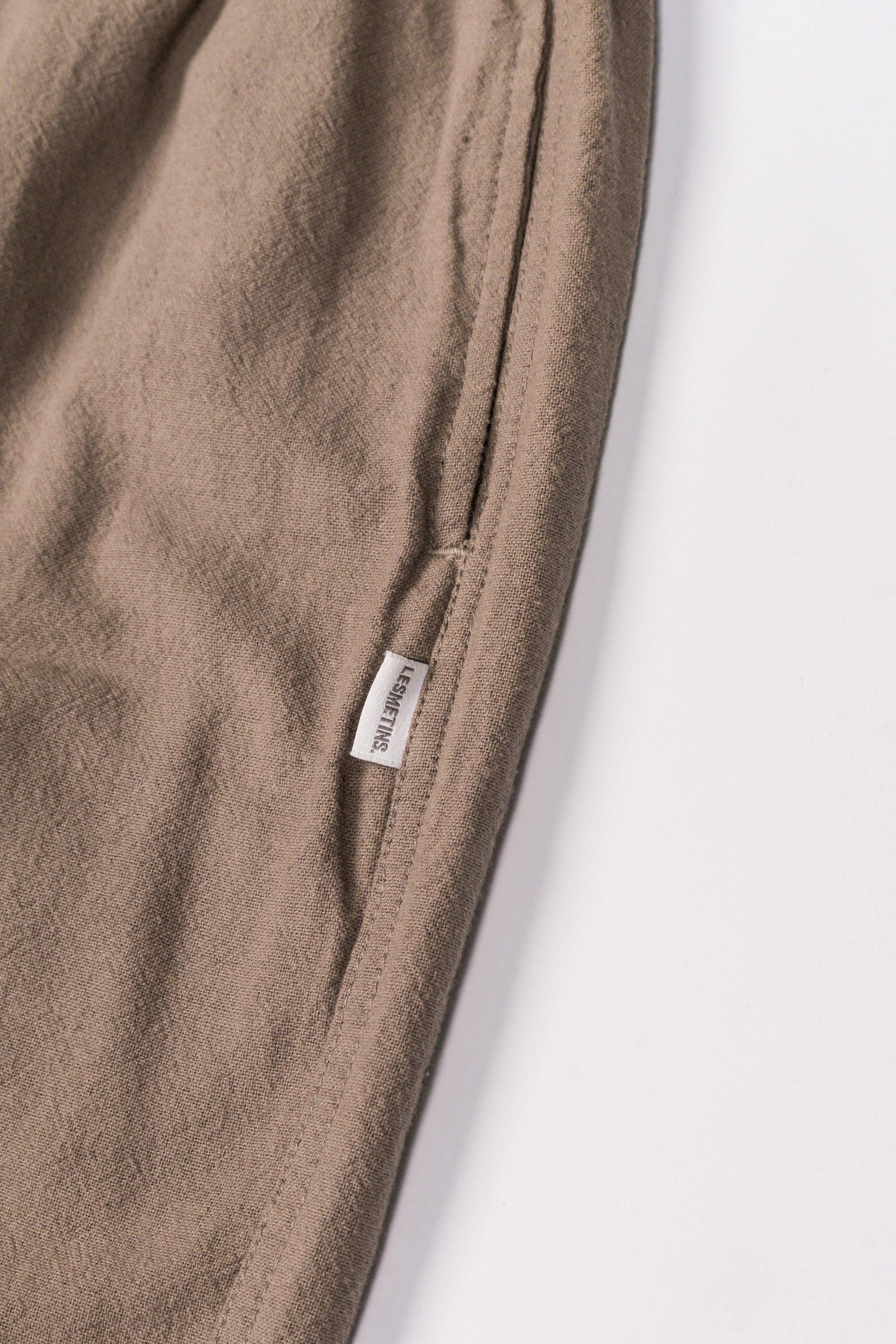 CASSA Dark Brown Relaxed-Fit Shorts
