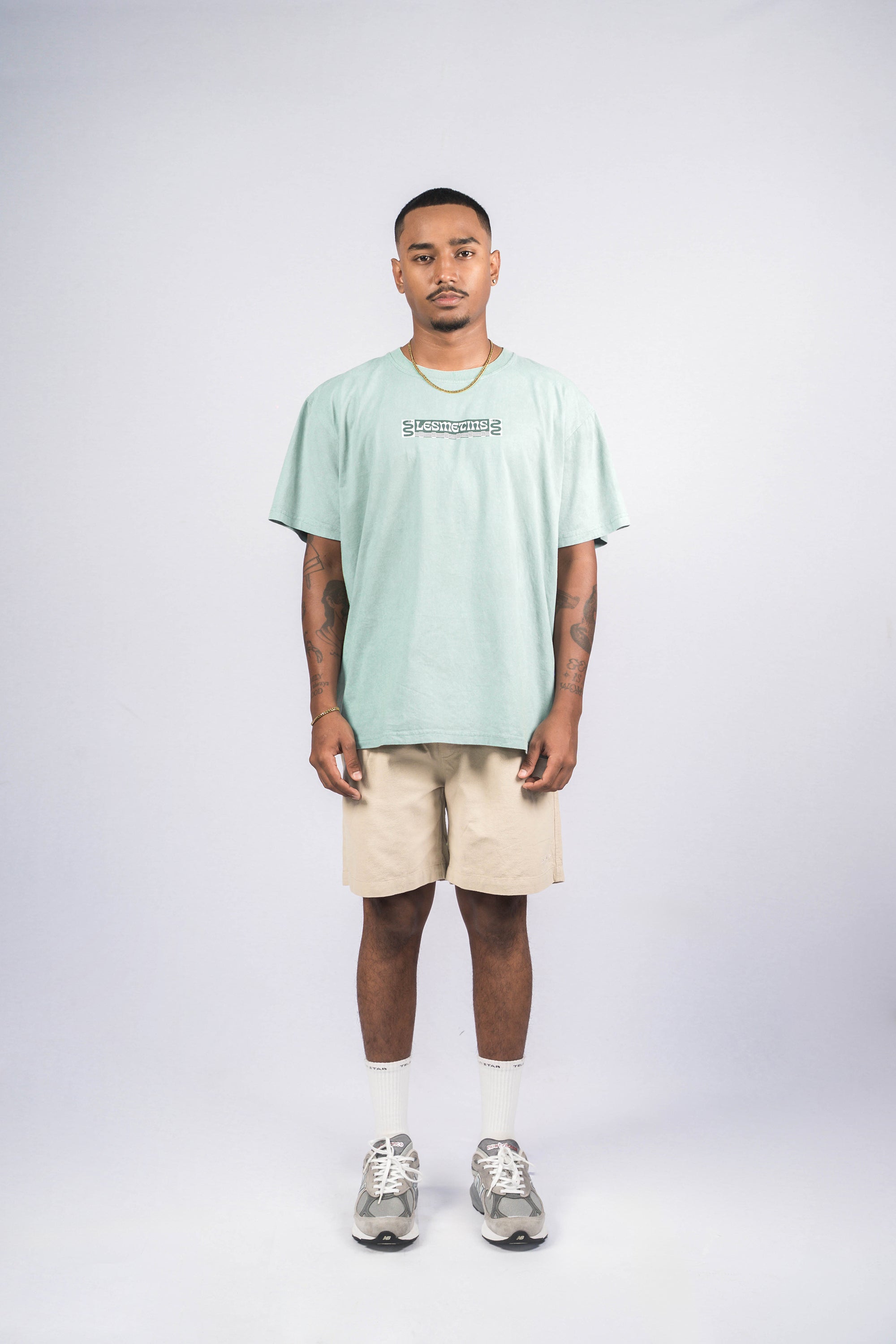 CASSA Khaki Relaxed-Fit Shorts