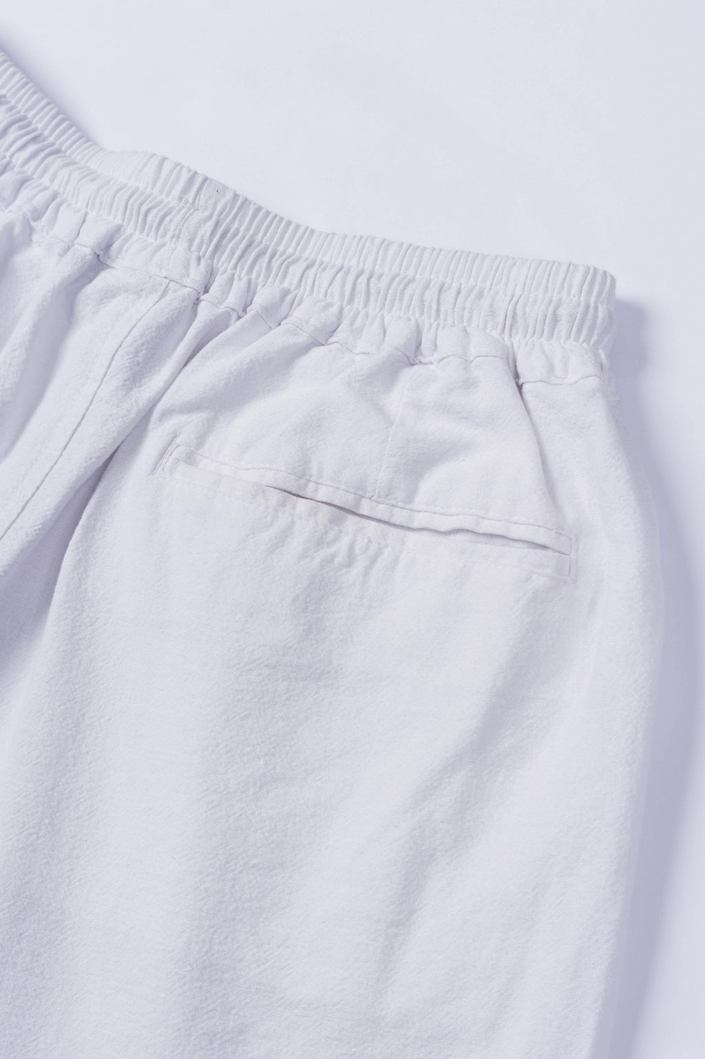 CASSA White Relaxed-Fit Shorts