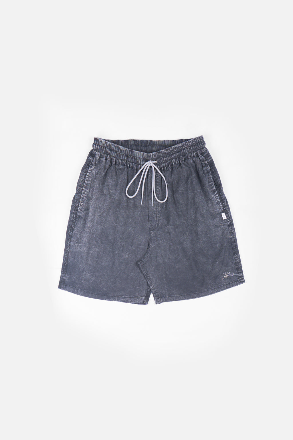 LANY Charcoal Wash Relaxed-Fit Shorts