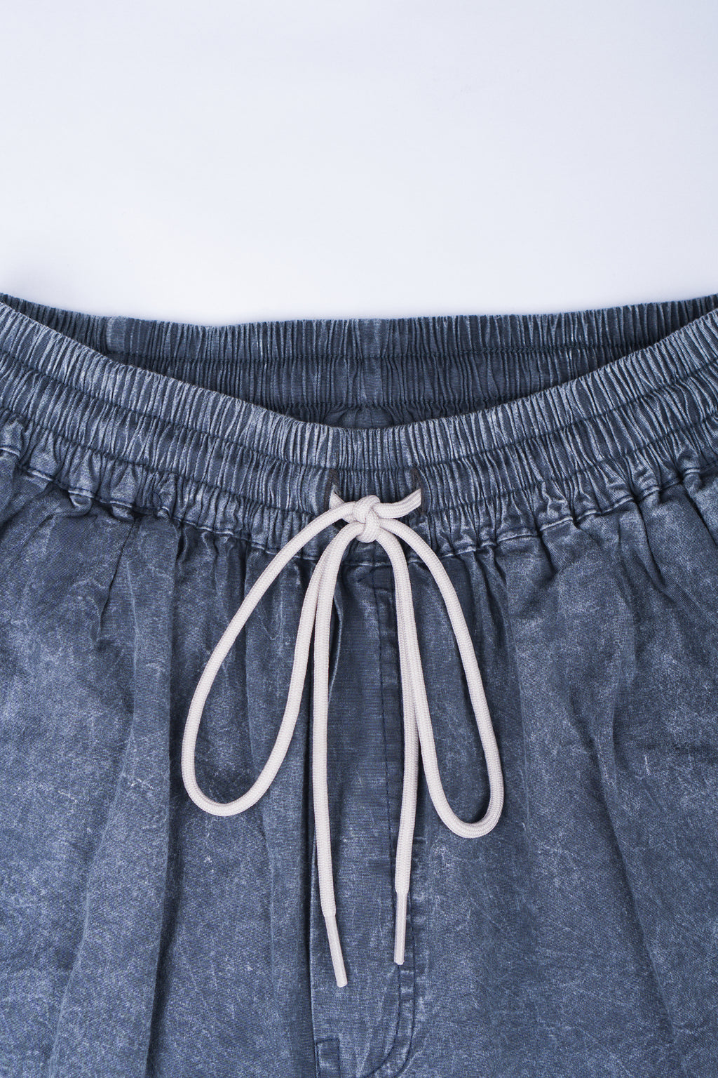 LANY Dark Navy Wash Relaxed-Fit Shorts