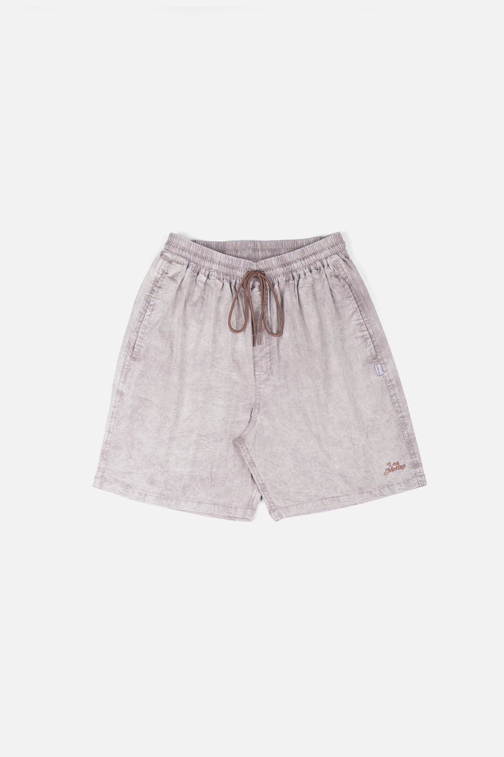 LANY Mocca Wash Relaxed-Fit Shorts