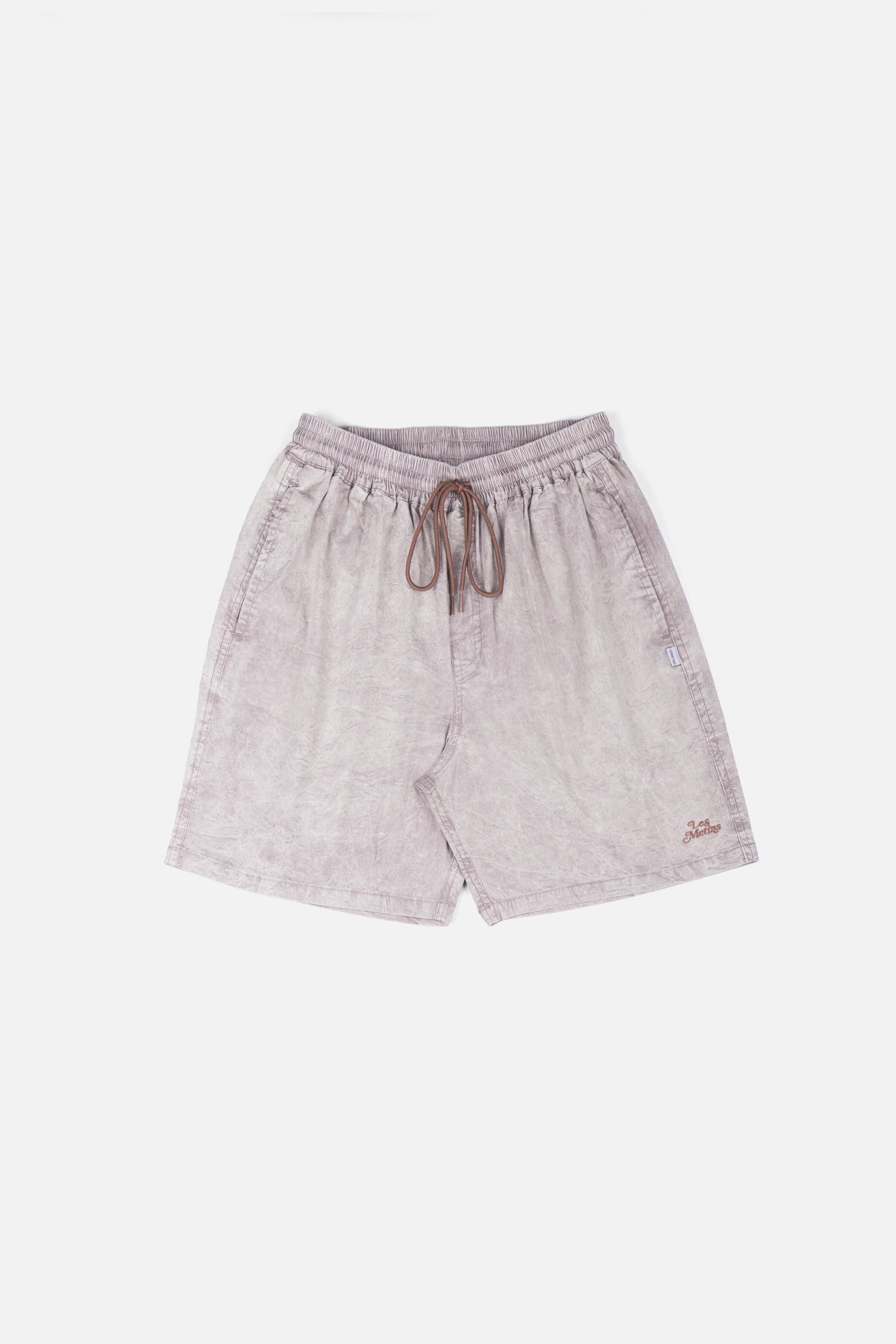 LANY Mocca Wash Relaxed-Fit Shorts