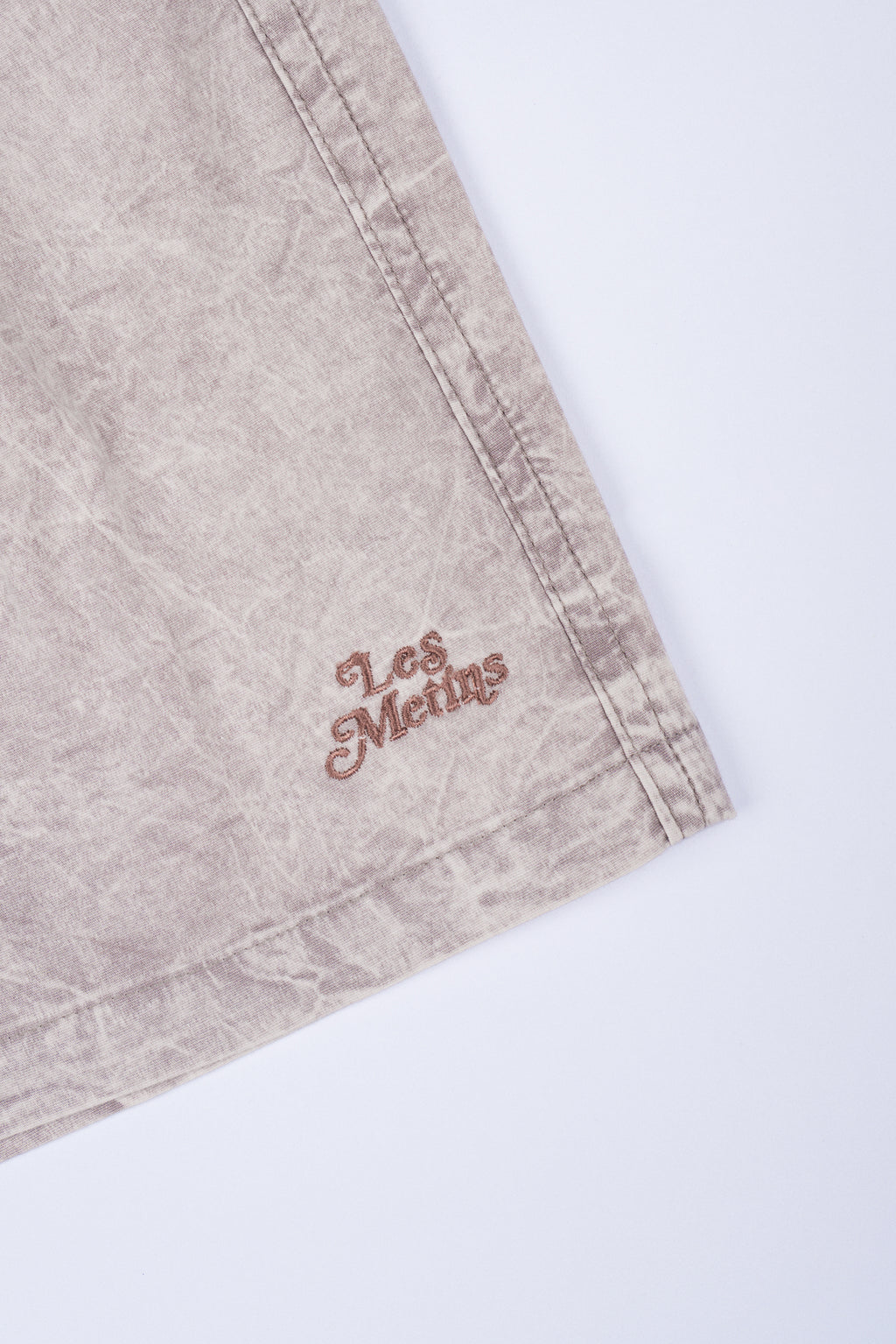 LANY Mocca Wash Relaxed-Fit Shorts